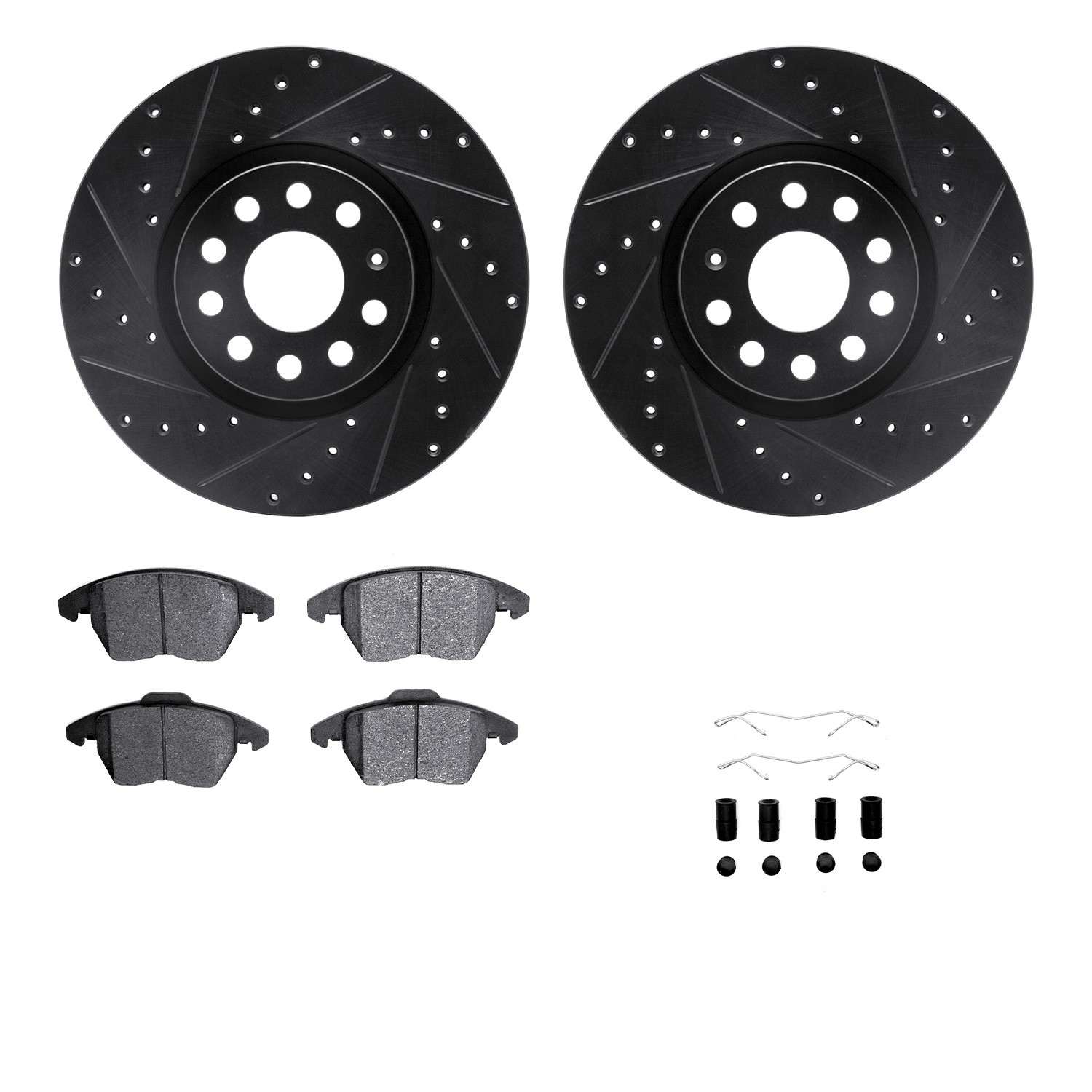 Dynamic Friction Company Disc Brake Kit 8312-74080