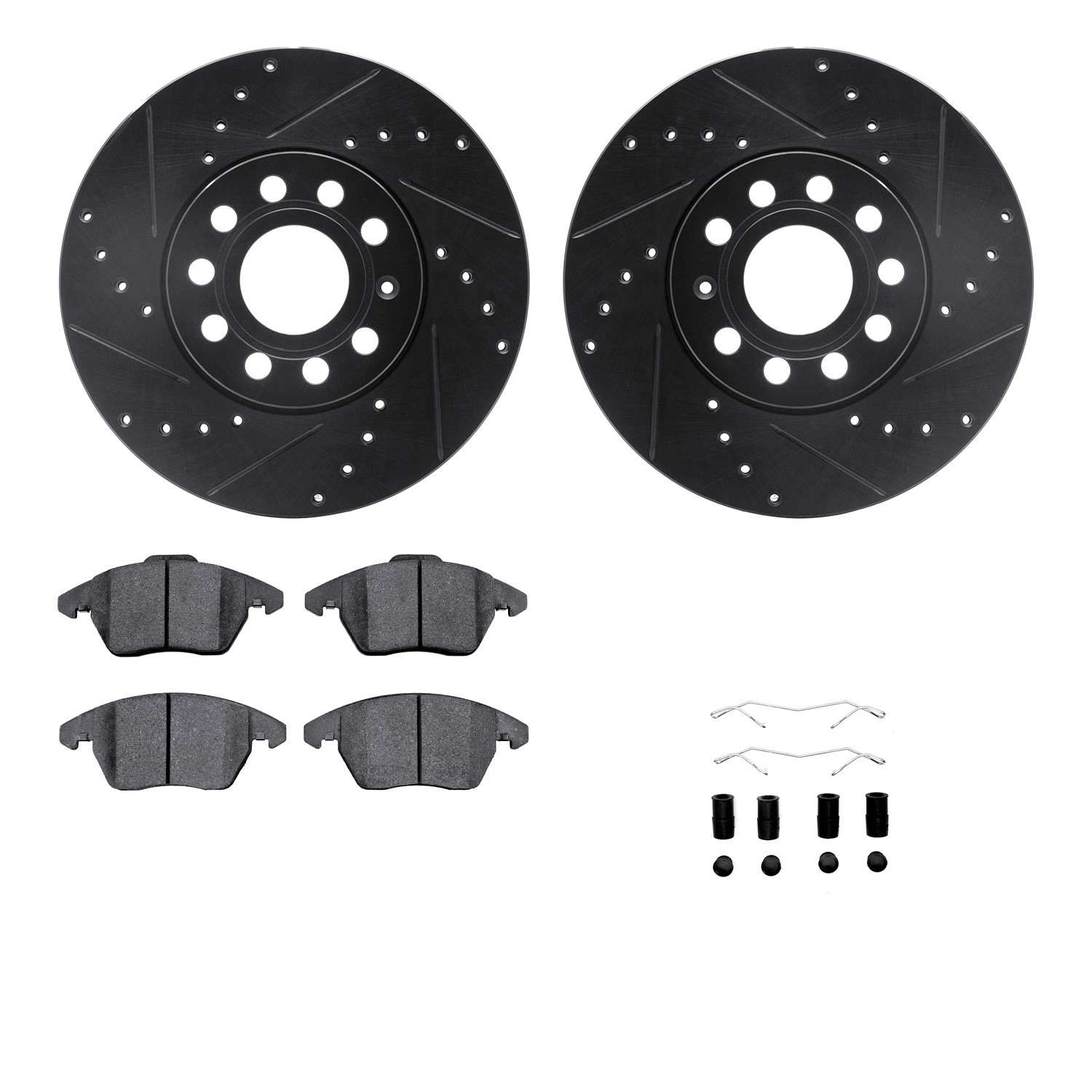 Dynamic Friction Company Disc Brake Kit 8312-74081