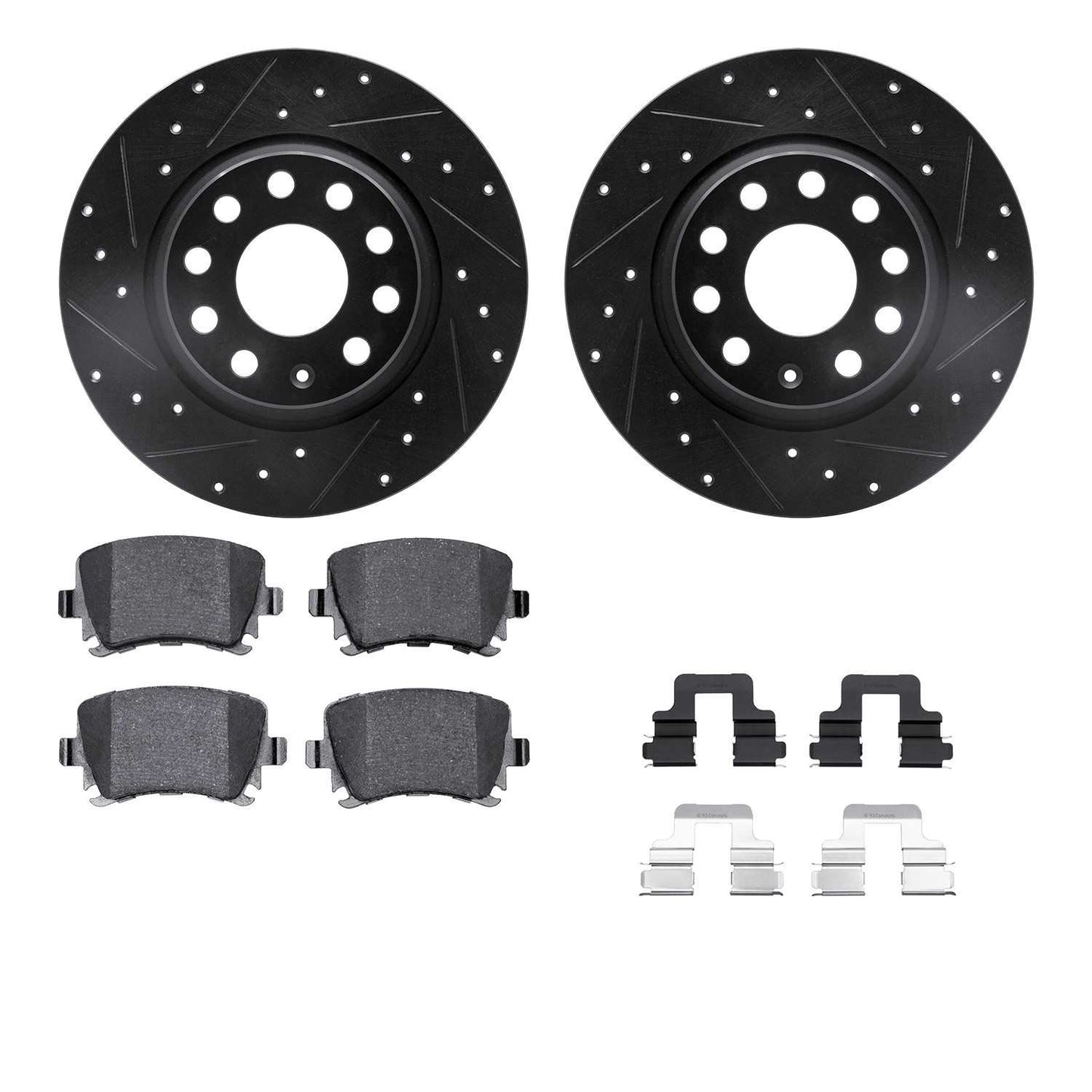 Dynamic Friction Company Disc Brake Kit 8312-74085