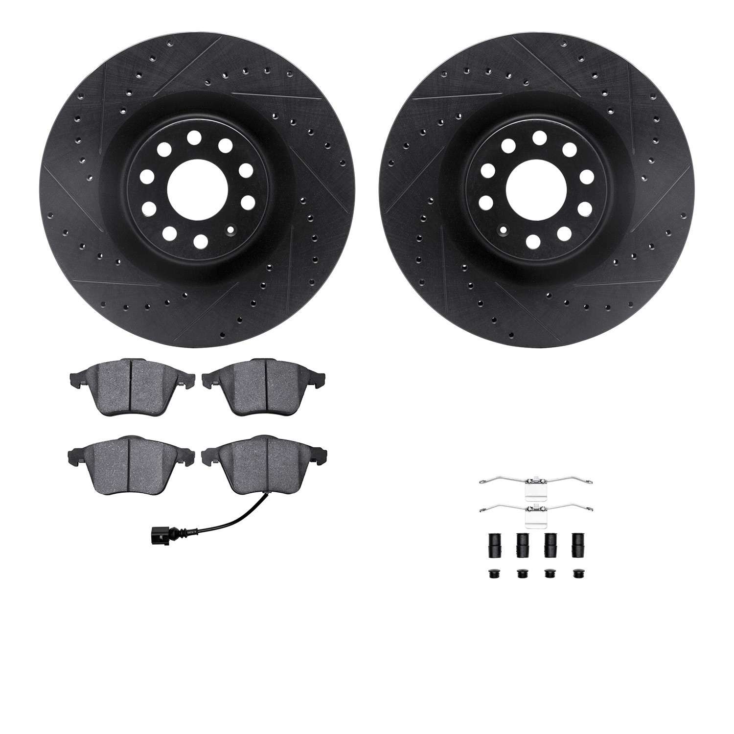 Dynamic Friction Company Disc Brake Kit 8312-74086