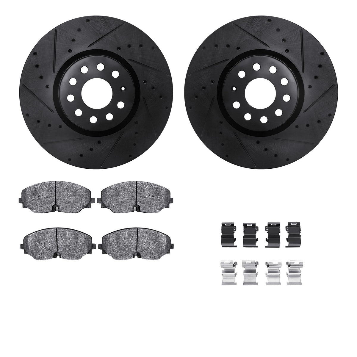 Dynamic Friction Company Disc Brake Kit 8312-74095