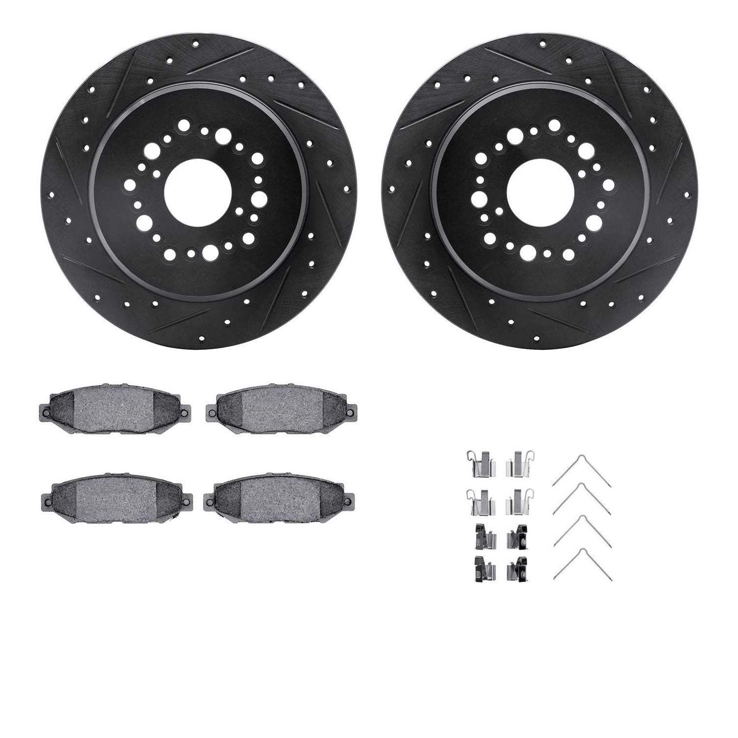Dynamic Friction Company Disc Brake Kit 8312-75007