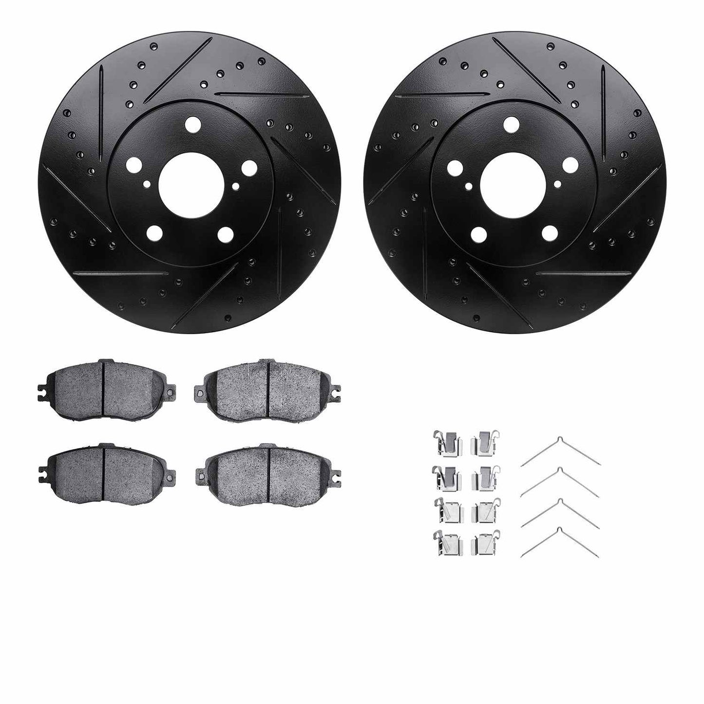 Dynamic Friction Company Disc Brake Kit 8312-75008
