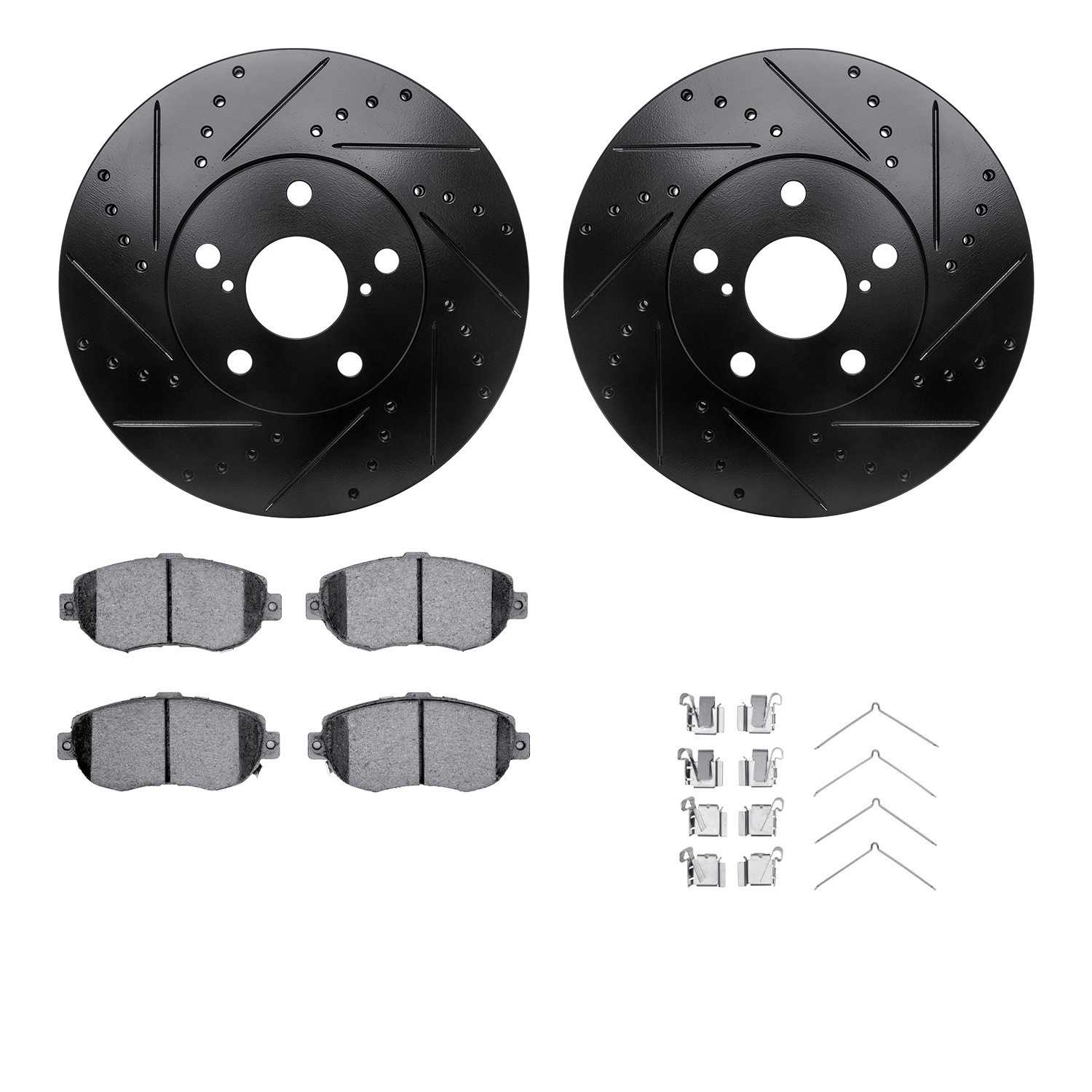 Dynamic Friction Company Disc Brake Kit 8312-75010