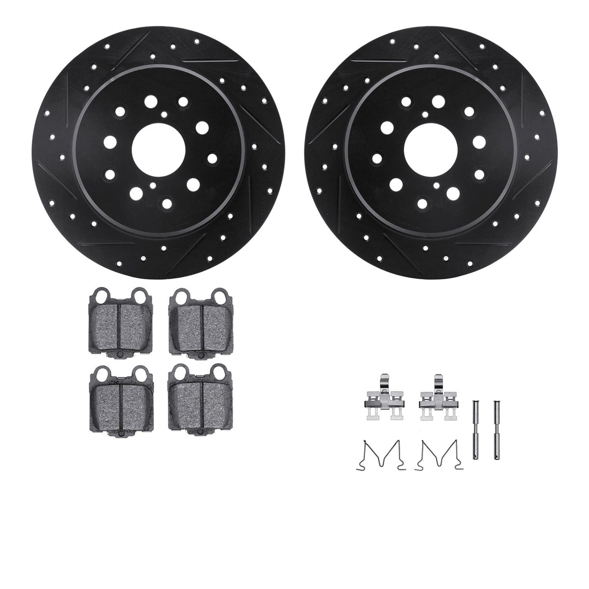 Dynamic Friction Company Disc Brake Kit 8312-75012