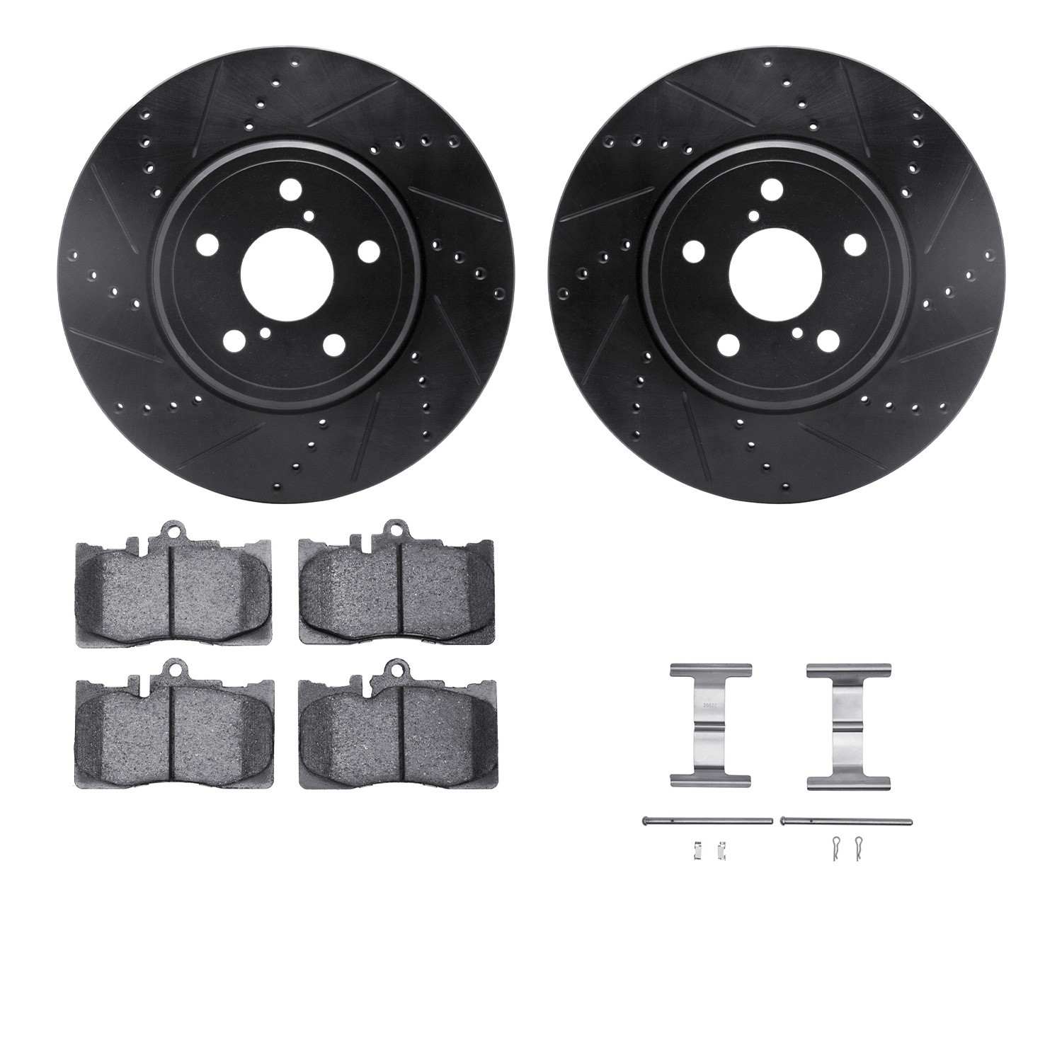 Dynamic Friction Company Disc Brake Kit 8312-75013