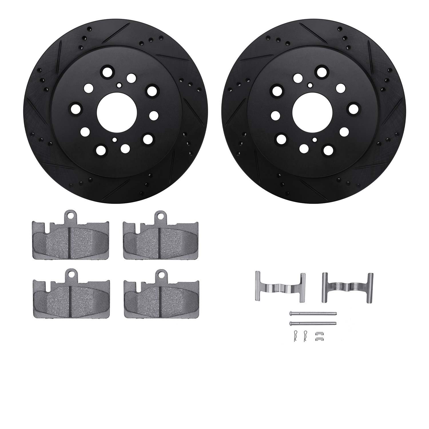 Dynamic Friction Company Disc Brake Kit 8312-75014