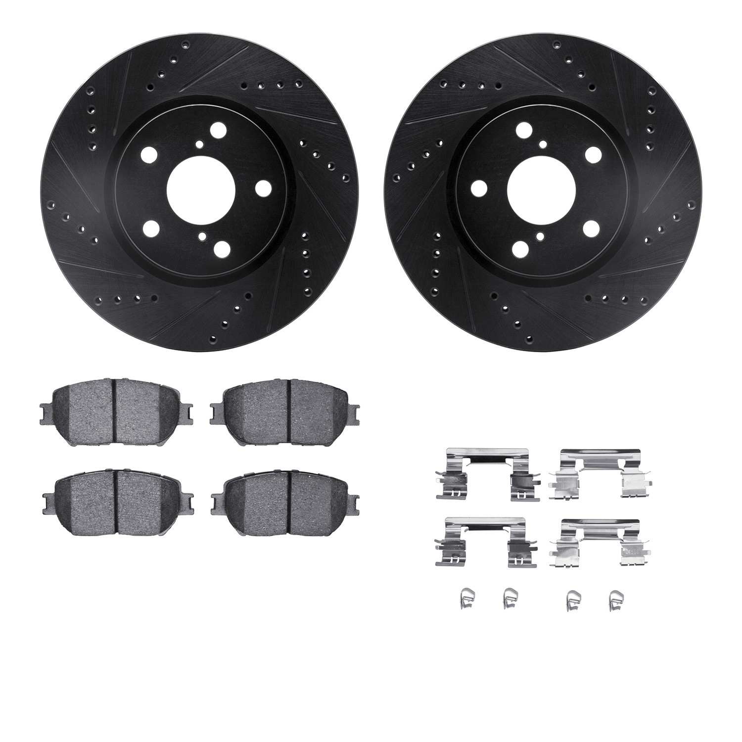 Dynamic Friction Company Disc Brake Kit 8312-75015