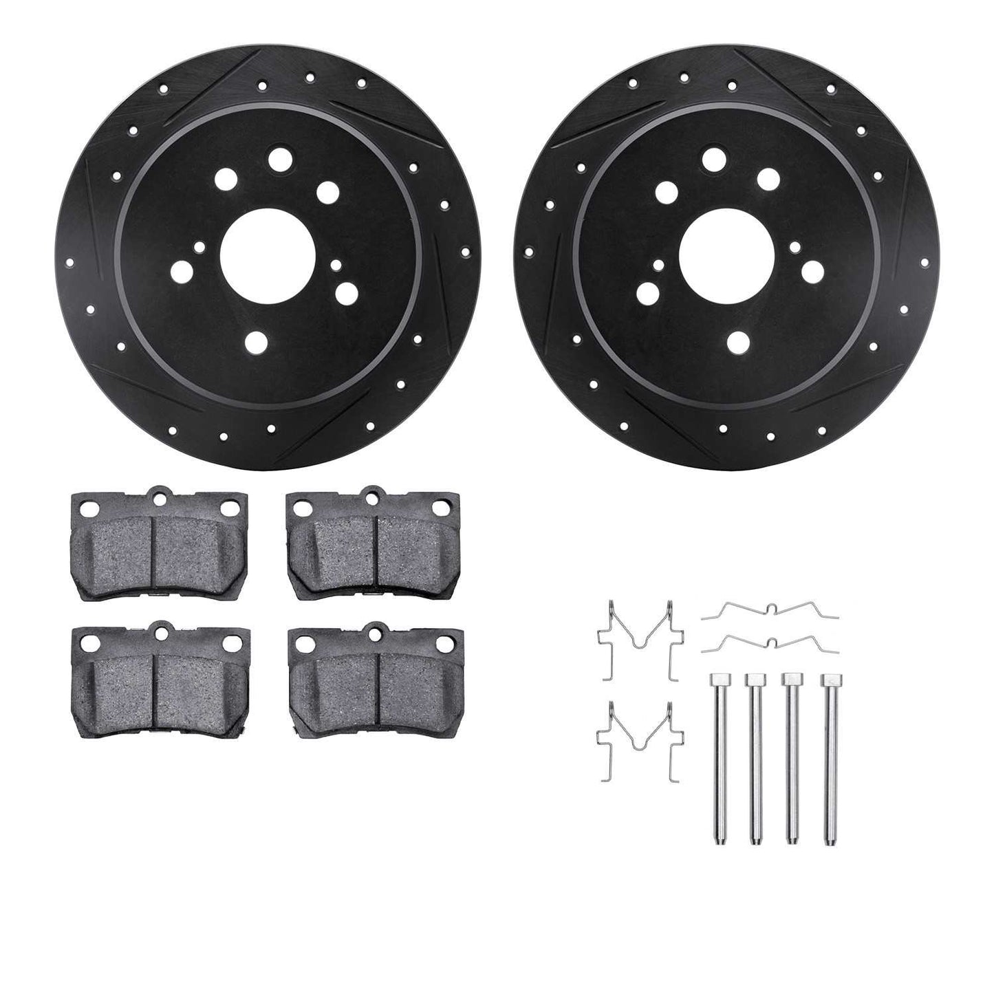 Dynamic Friction Company Disc Brake Kit 8312-75017