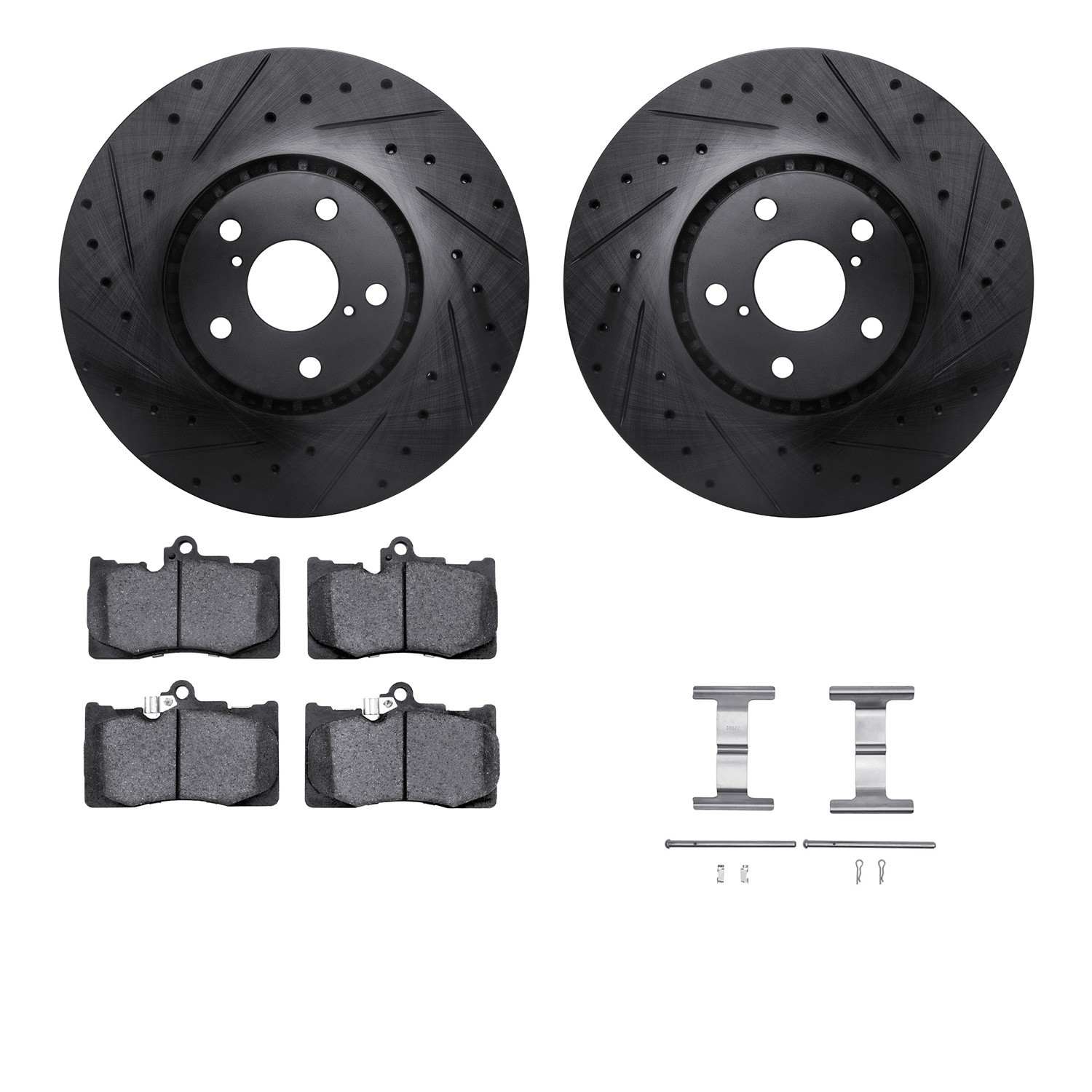 Dynamic Friction Company Disc Brake Kit 8312-75018