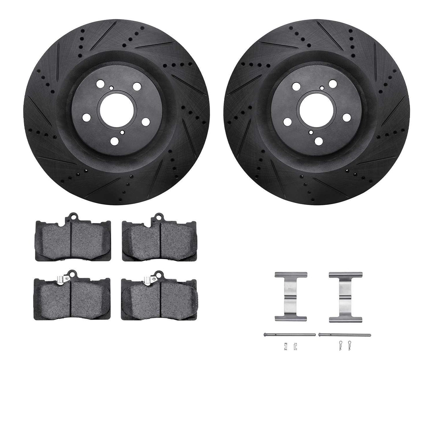 Dynamic Friction Company Disc Brake Kit 8312-75022