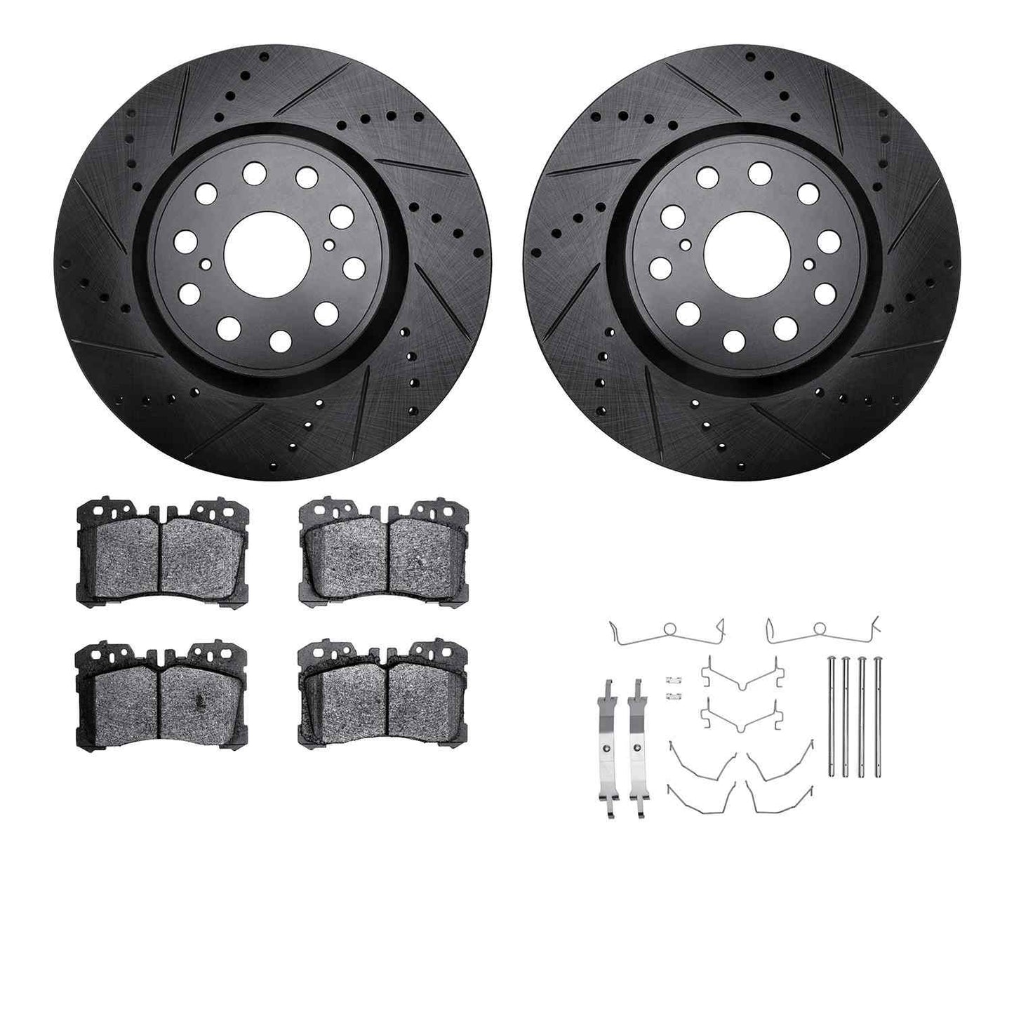 Dynamic Friction Company Disc Brake Kit 8312-75024