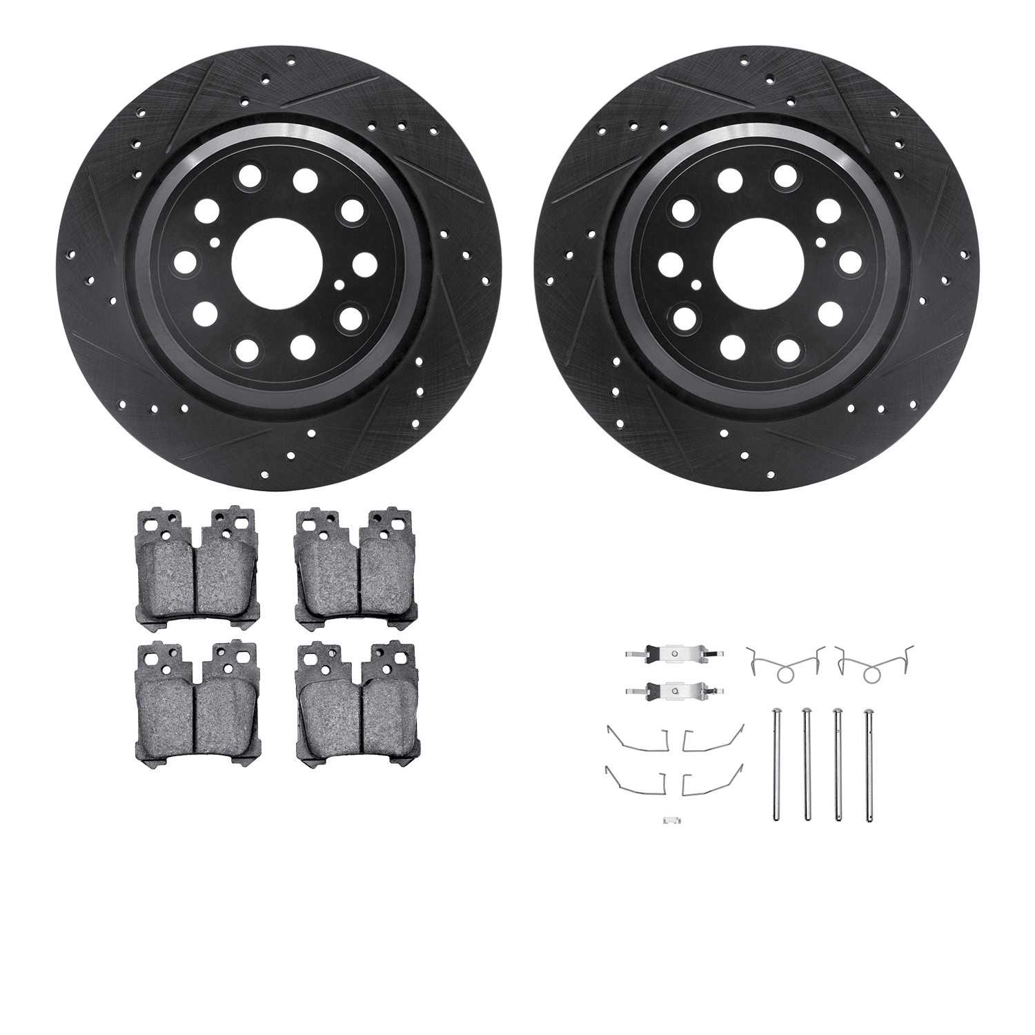 Dynamic Friction Company Disc Brake Kit 8312-75026