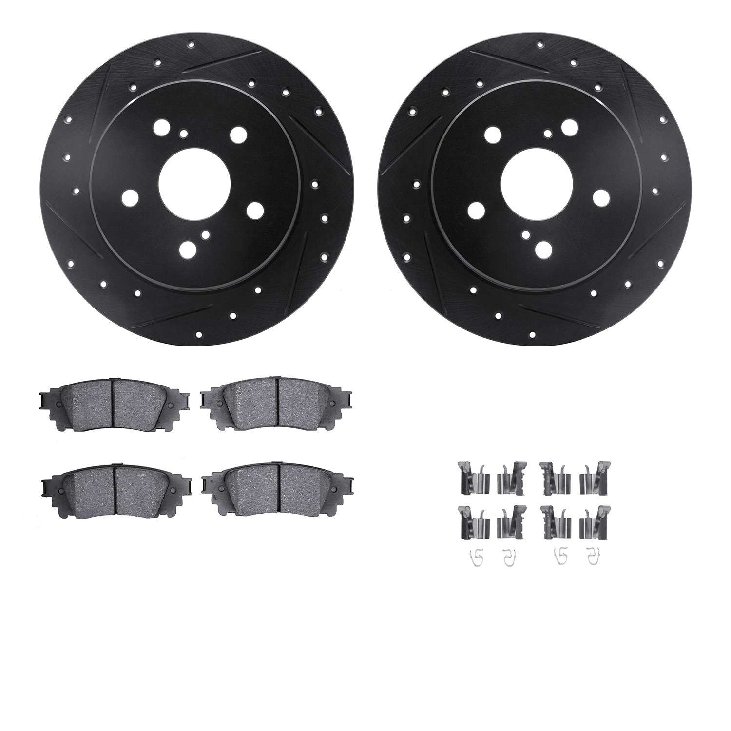 Dynamic Friction Company Disc Brake Kit 8312-75034