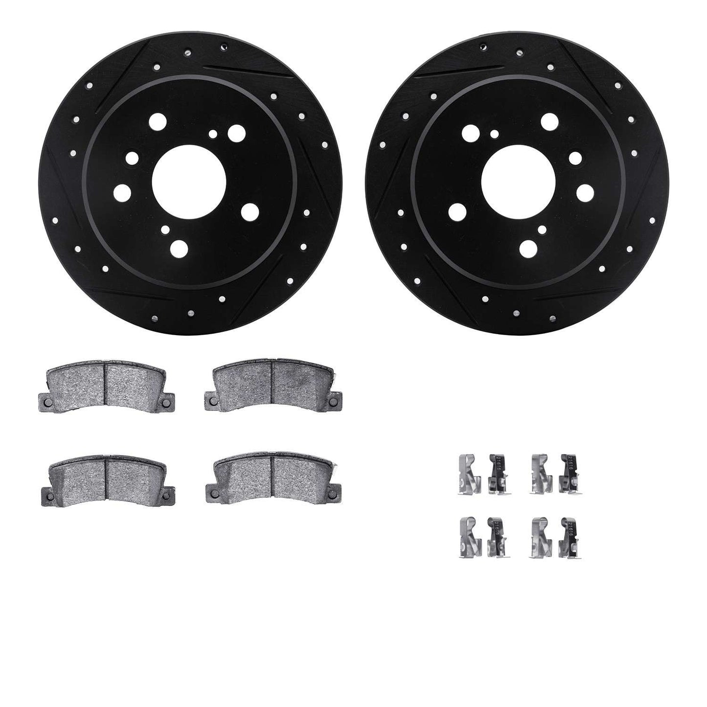 Dynamic Friction Company Disc Brake Kit 8312-76056