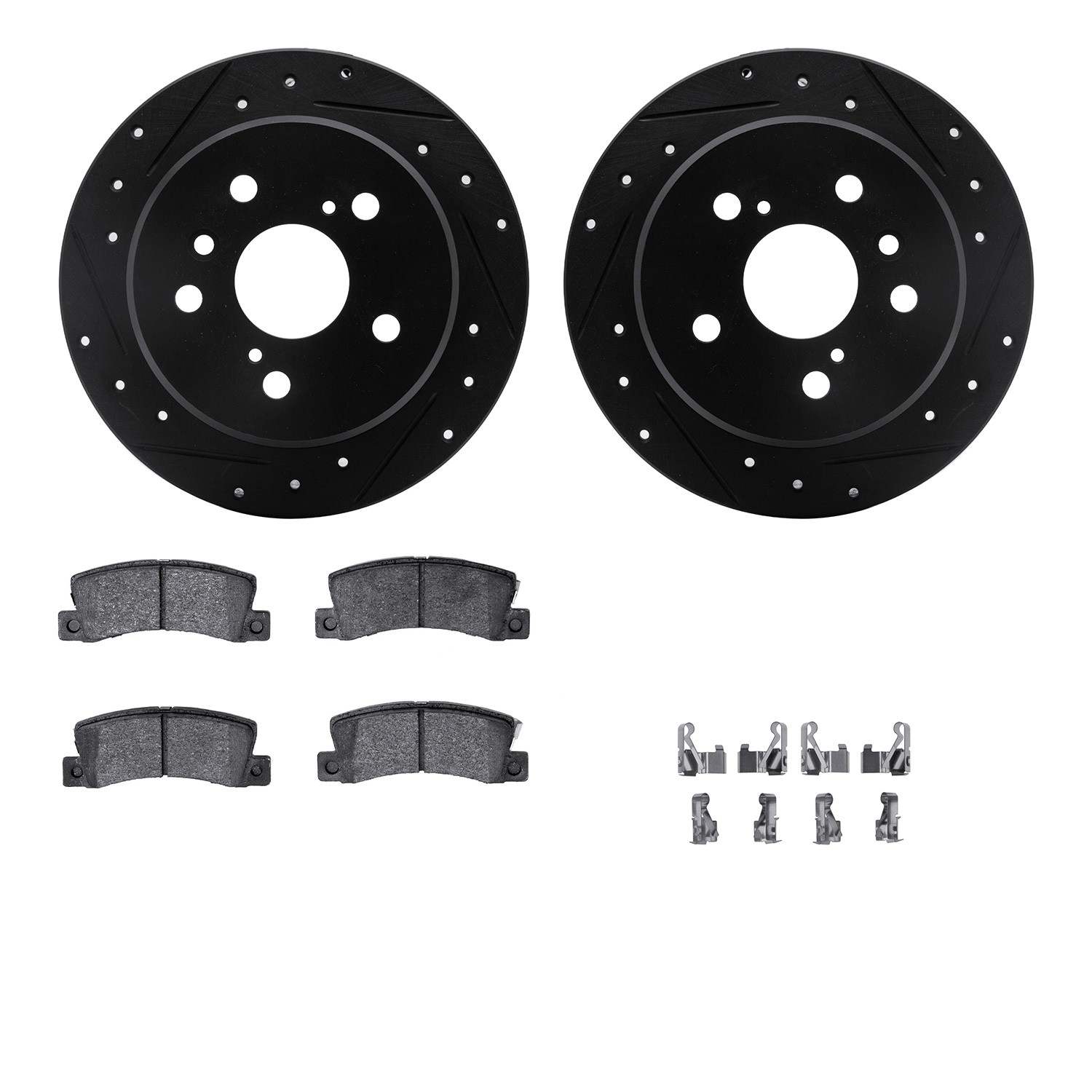 Dynamic Friction Company Disc Brake Kit 8312-76061