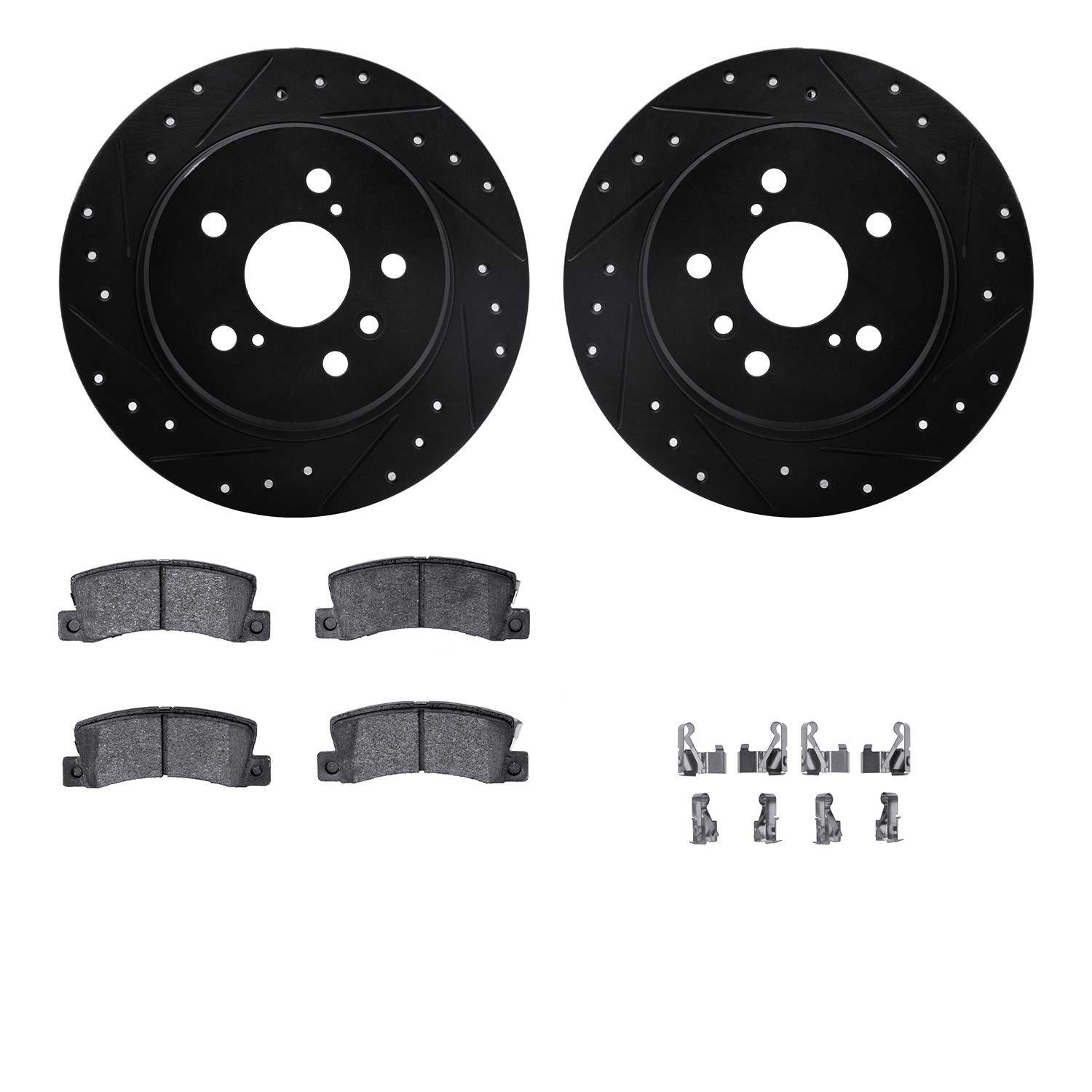 Dynamic Friction Company Disc Brake Kit 8312-76063