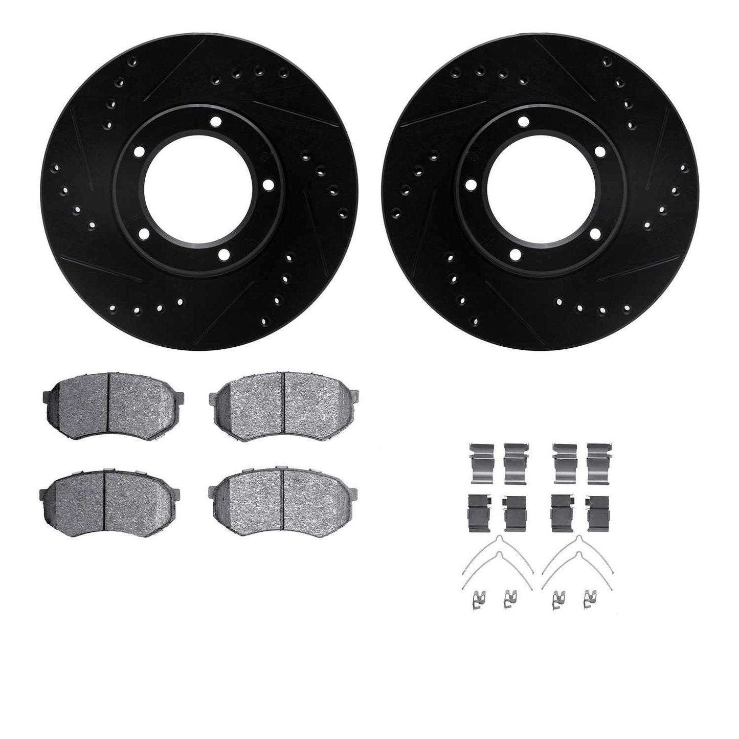 Dynamic Friction Company Disc Brake Kit 8312-76072