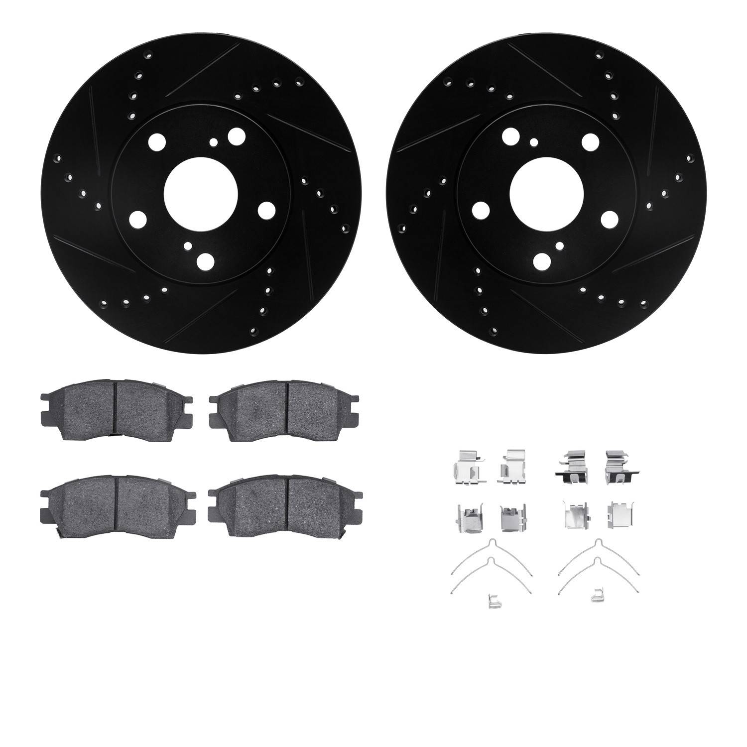 Dynamic Friction Company Disc Brake Kit 8312-76081