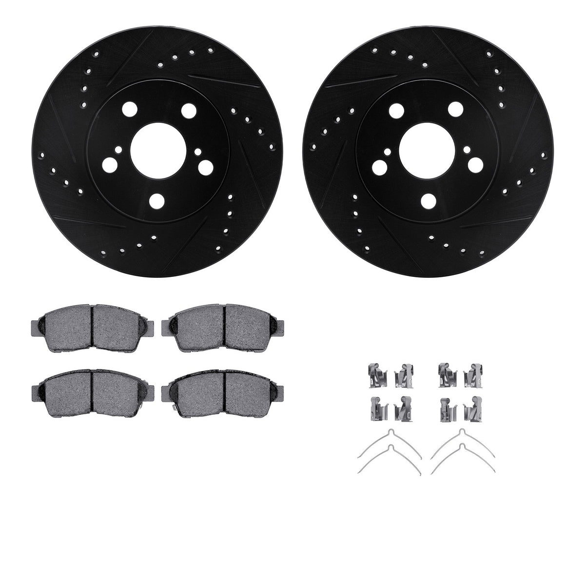 Dynamic Friction Company Disc Brake Kit 8312-76092