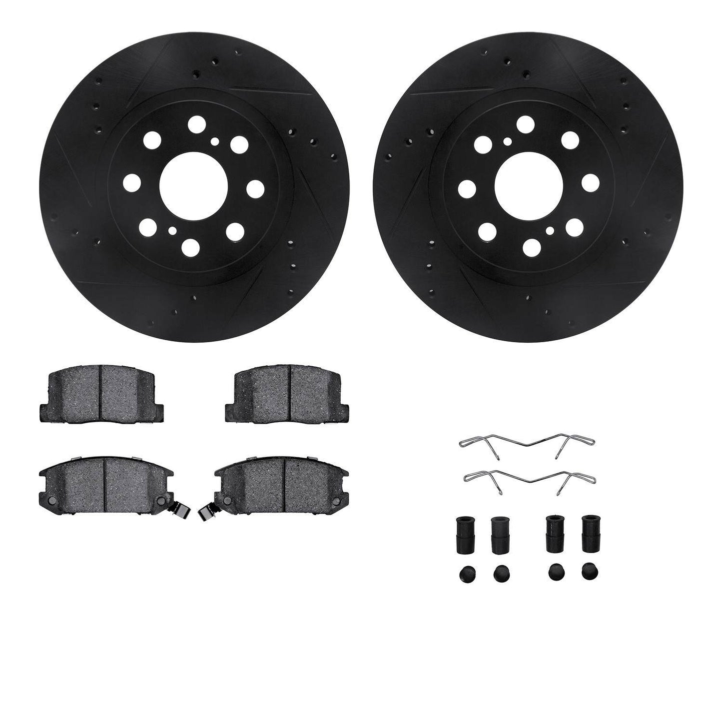 Dynamic Friction Company Disc Brake Kit 8312-76110