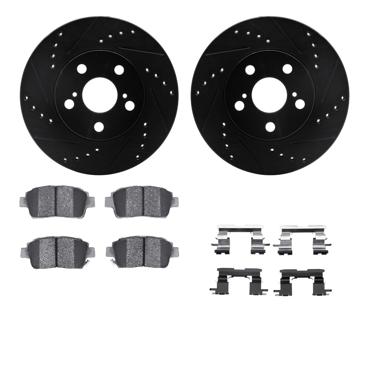 Dynamic Friction Company Disc Brake Kit 8312-76119