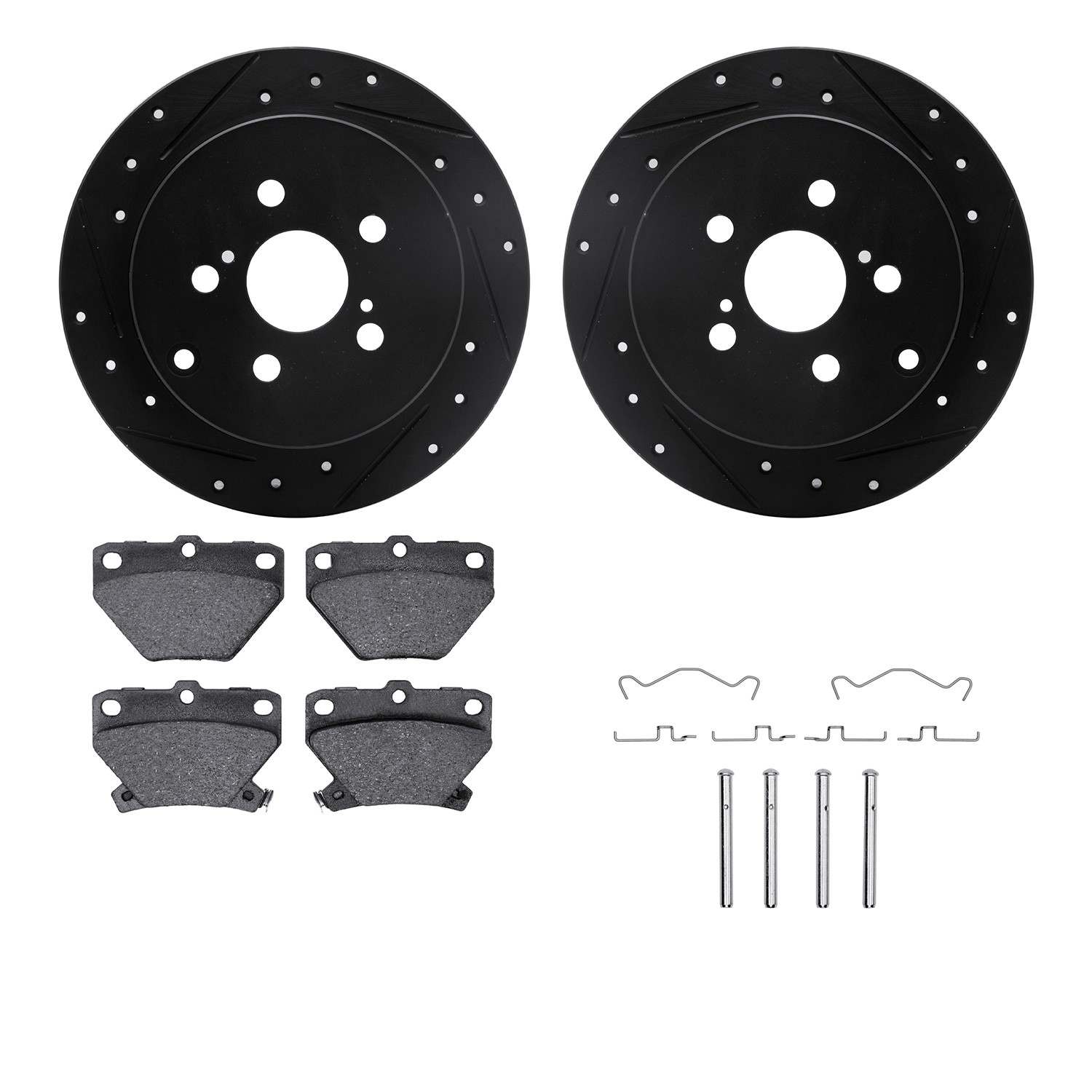 Dynamic Friction Company Disc Brake Kit 8312-76123