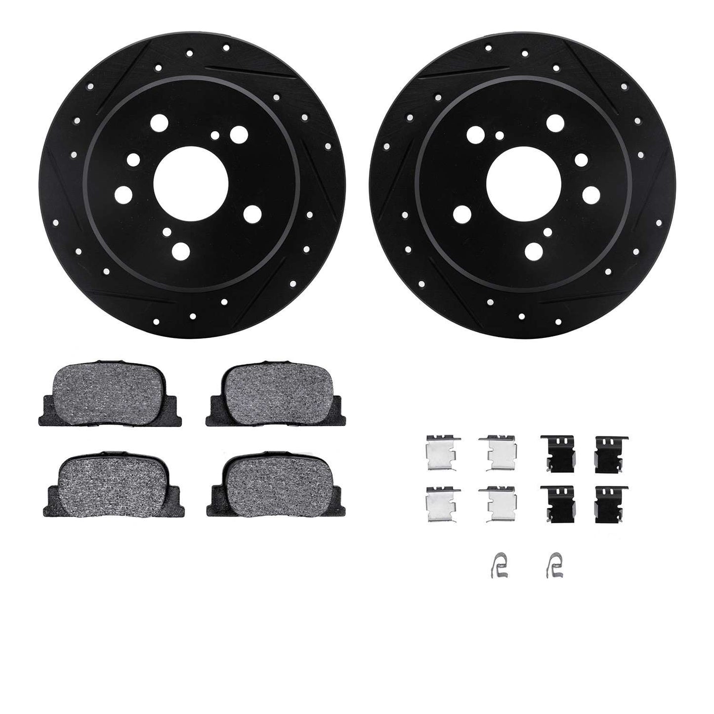 Dynamic Friction Company Disc Brake Kit 8312-76128