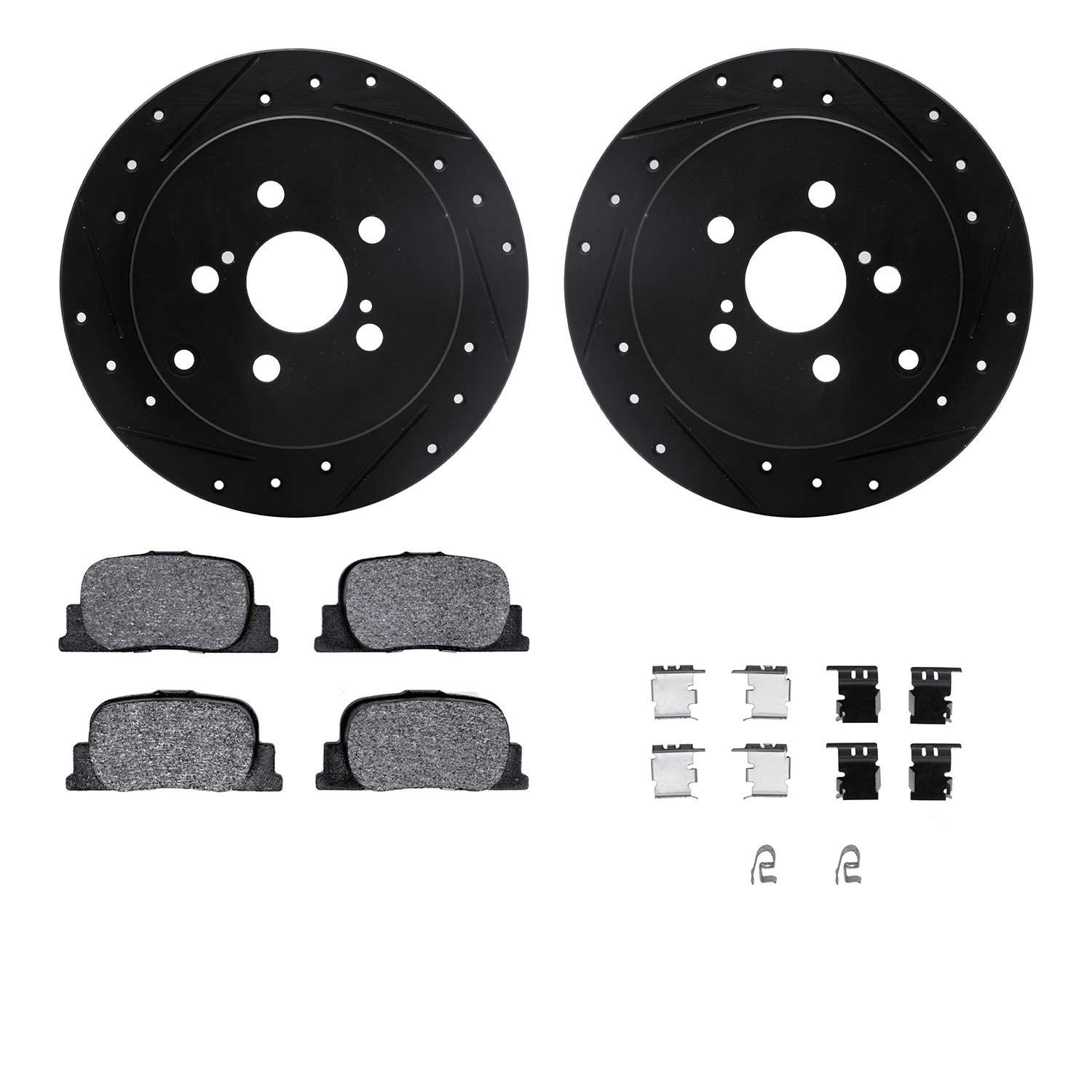 Dynamic Friction Company Disc Brake Kit 8312-76129