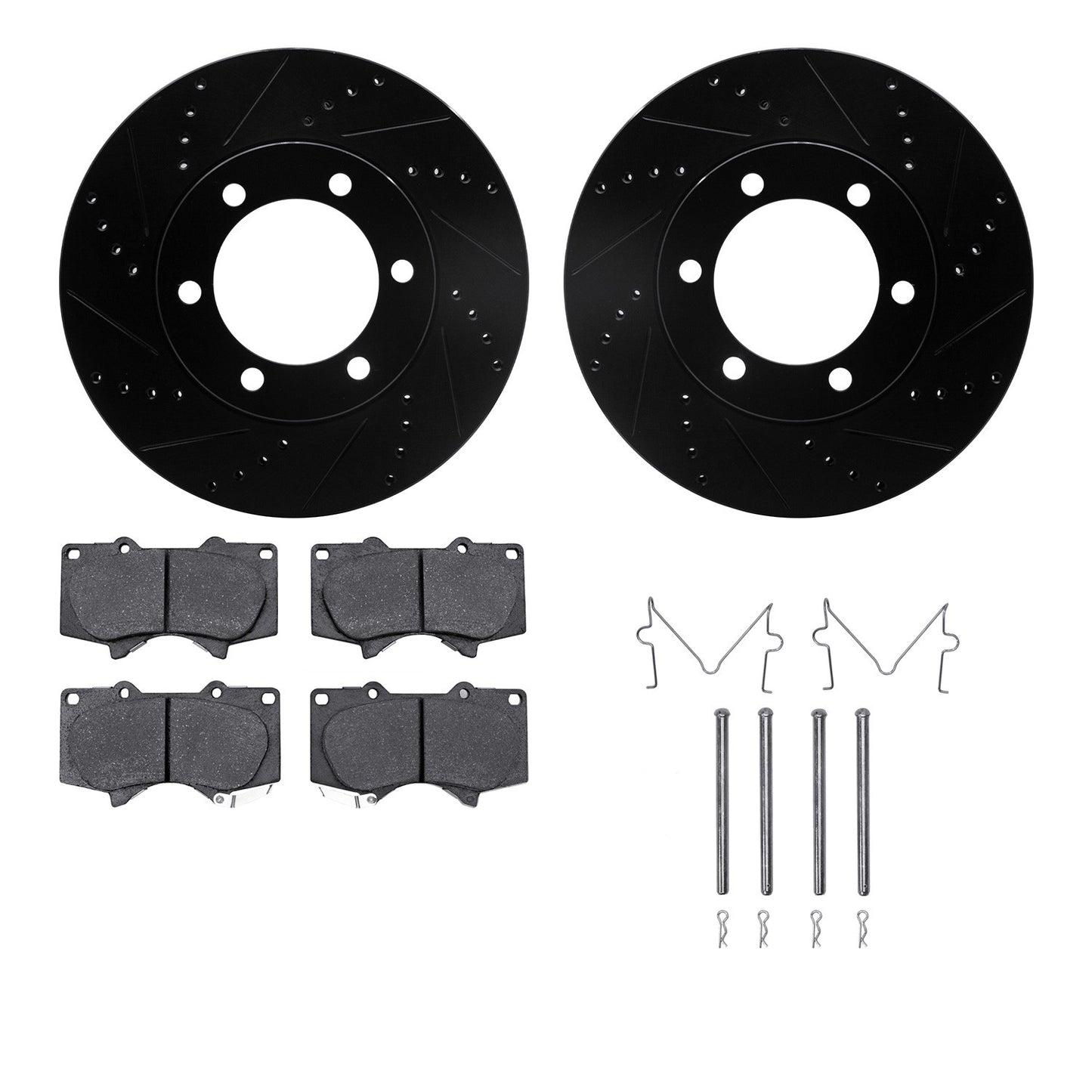 Dynamic Friction Company Disc Brake Kit 8312-76145