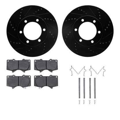 Dynamic Friction Company Disc Brake Kit 8312-76145