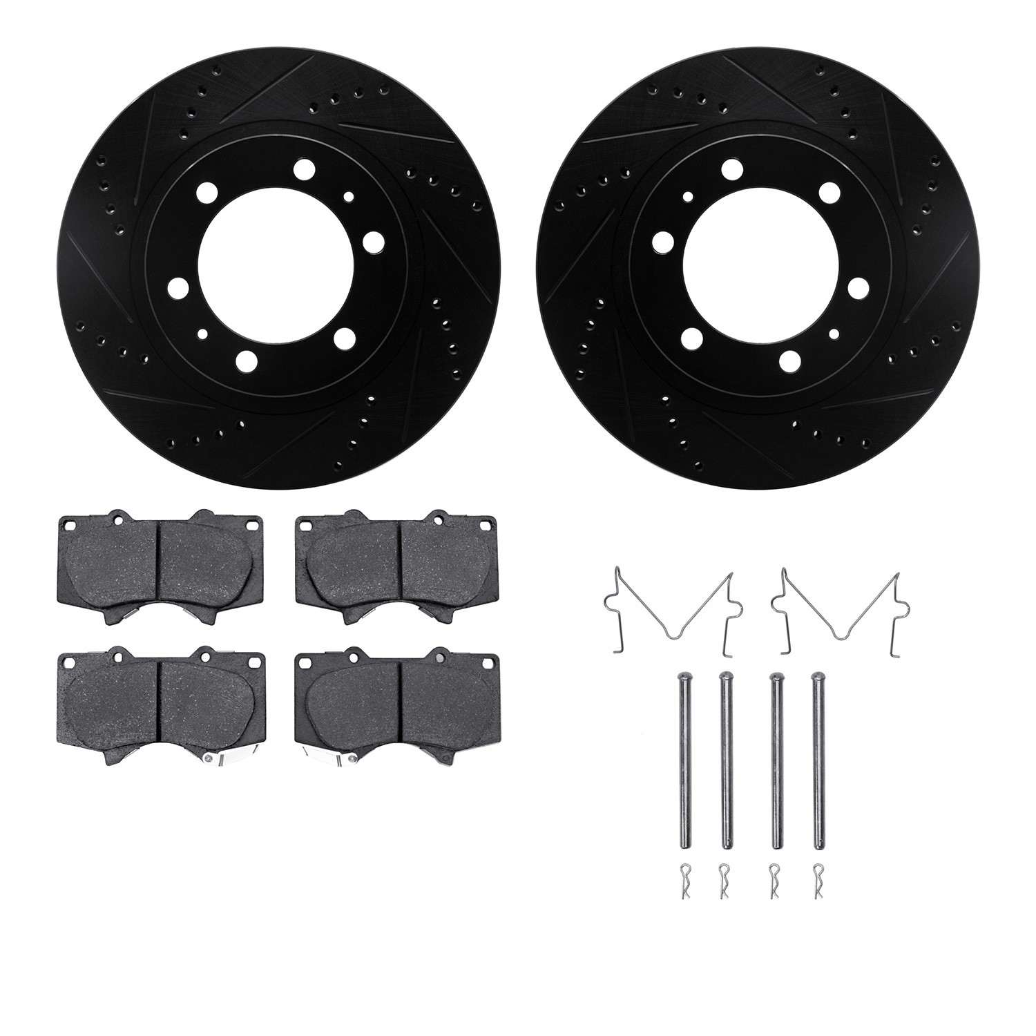 Dynamic Friction Company Disc Brake Kit 8312-76147