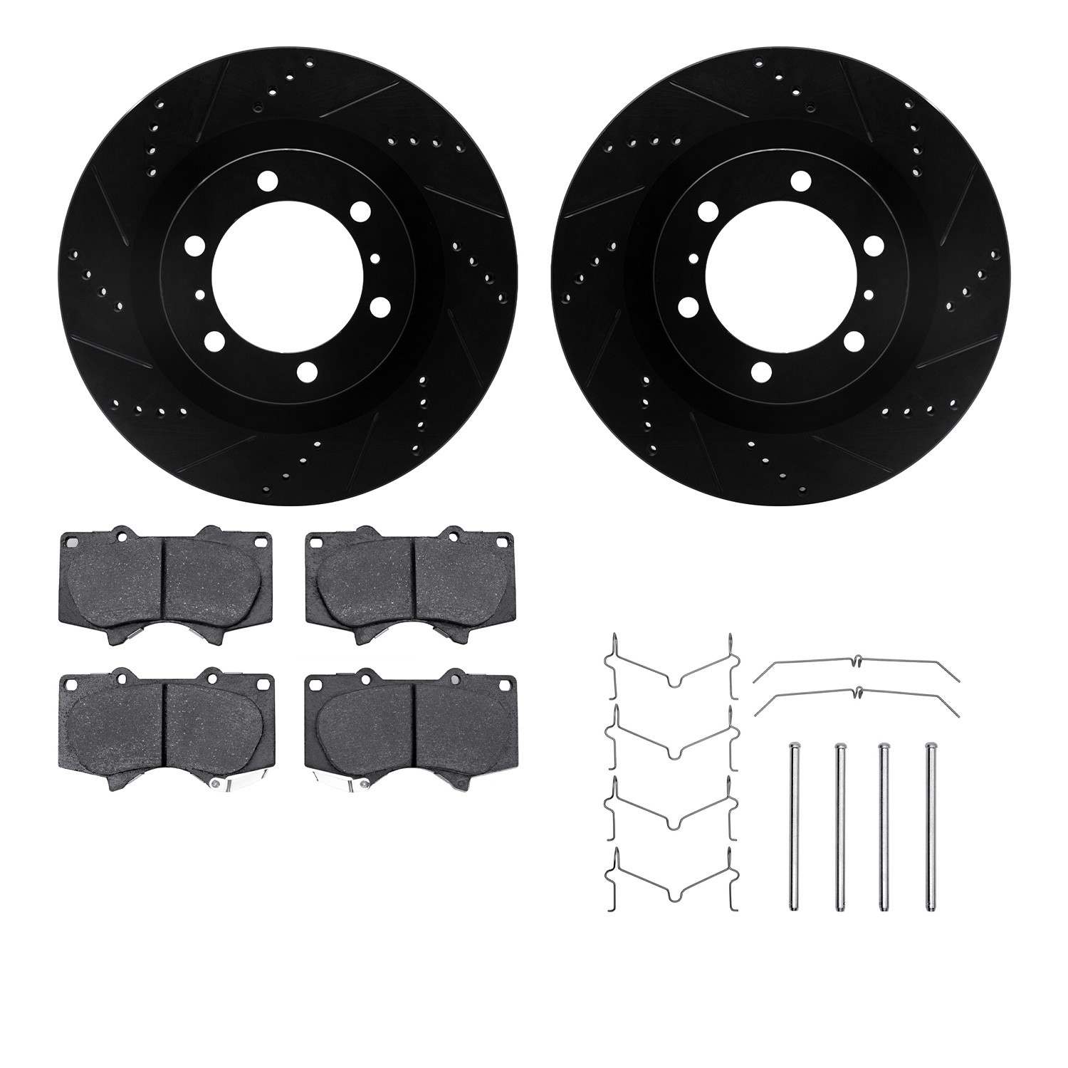 Dynamic Friction Company Disc Brake Kit 8312-76148