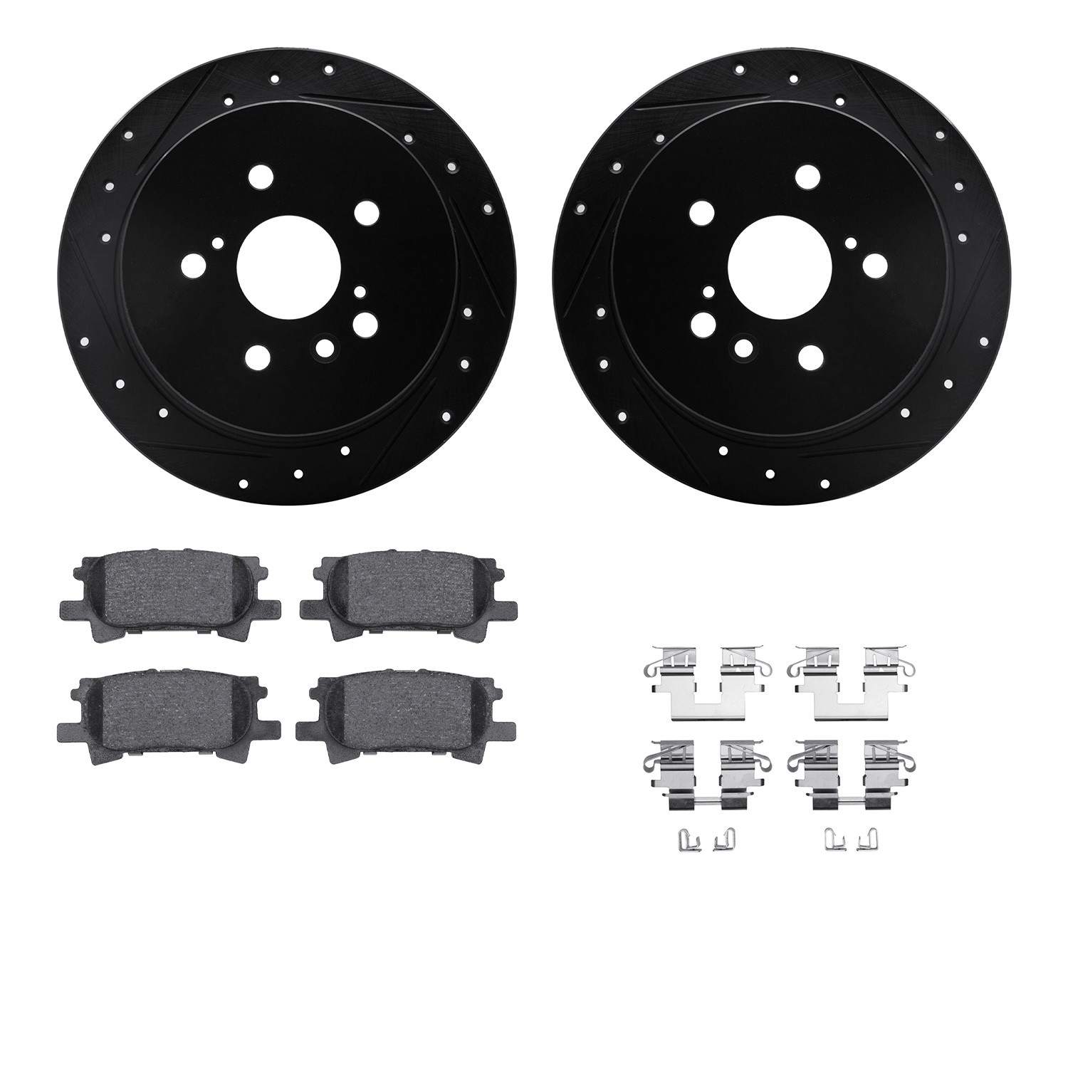 Dynamic Friction Company Disc Brake Kit 8312-76150