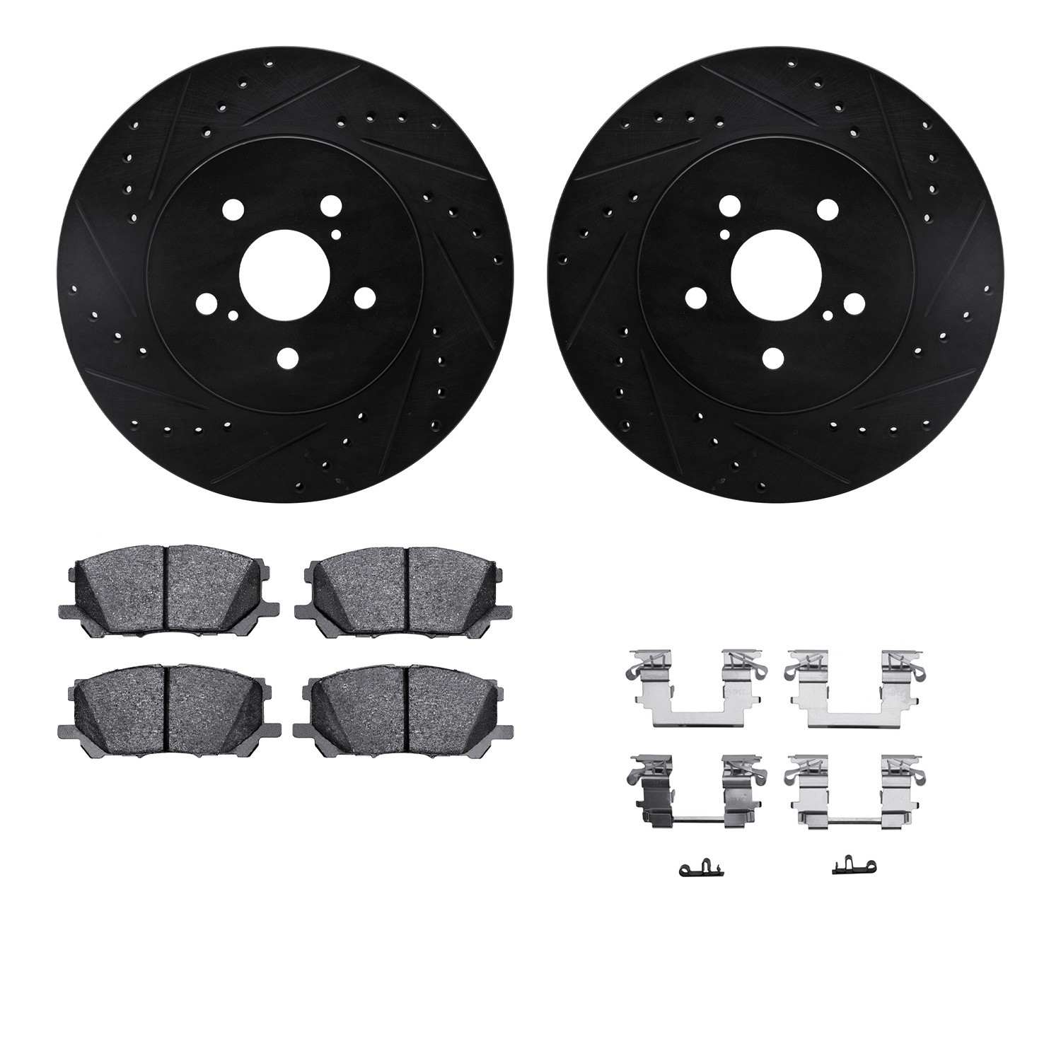 Dynamic Friction Company Disc Brake Kit 8312-76151