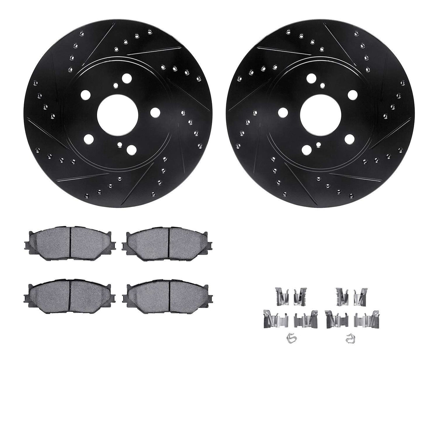 Dynamic Friction Company Disc Brake Kit 8312-76153