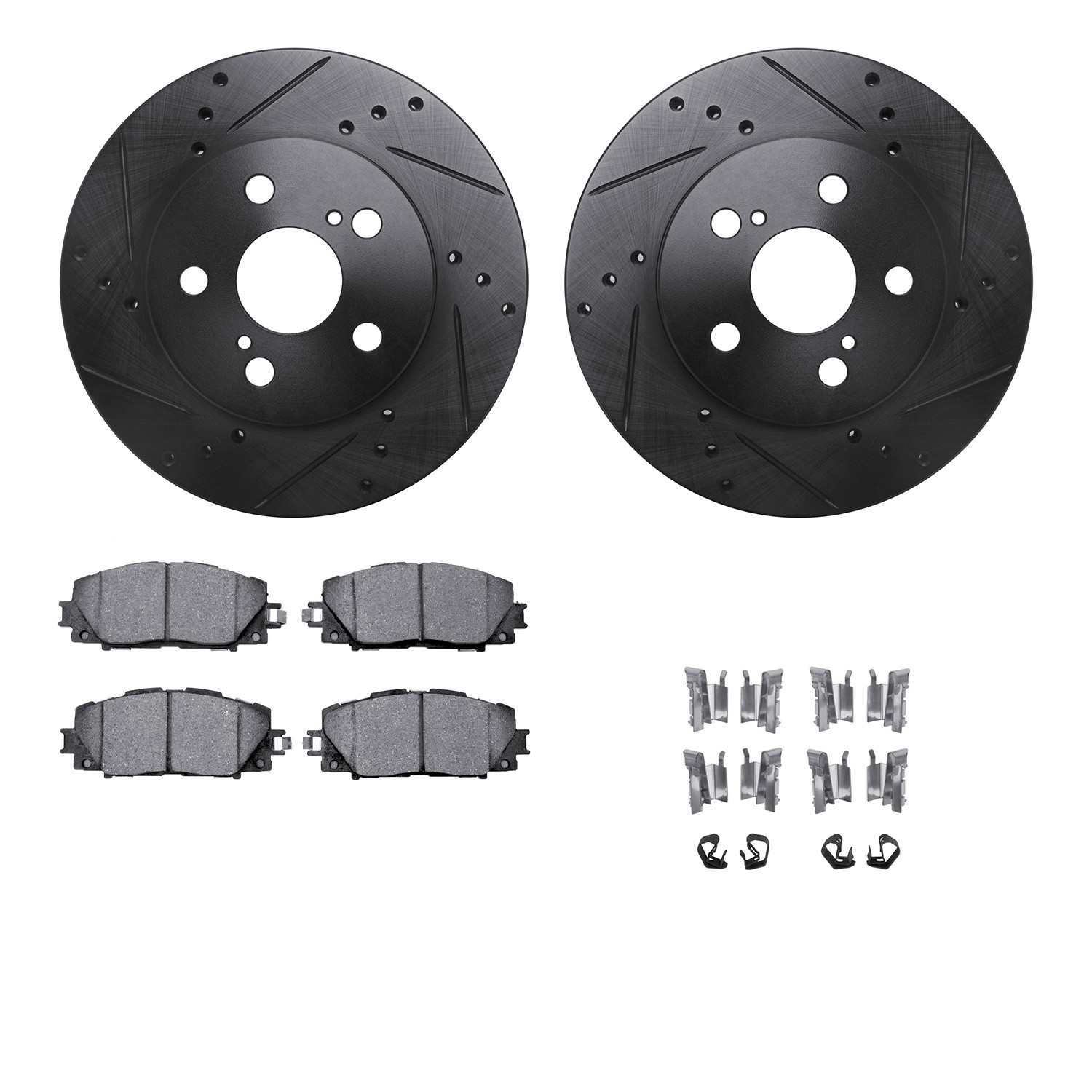 Dynamic Friction Company Disc Brake Kit 8312-76156