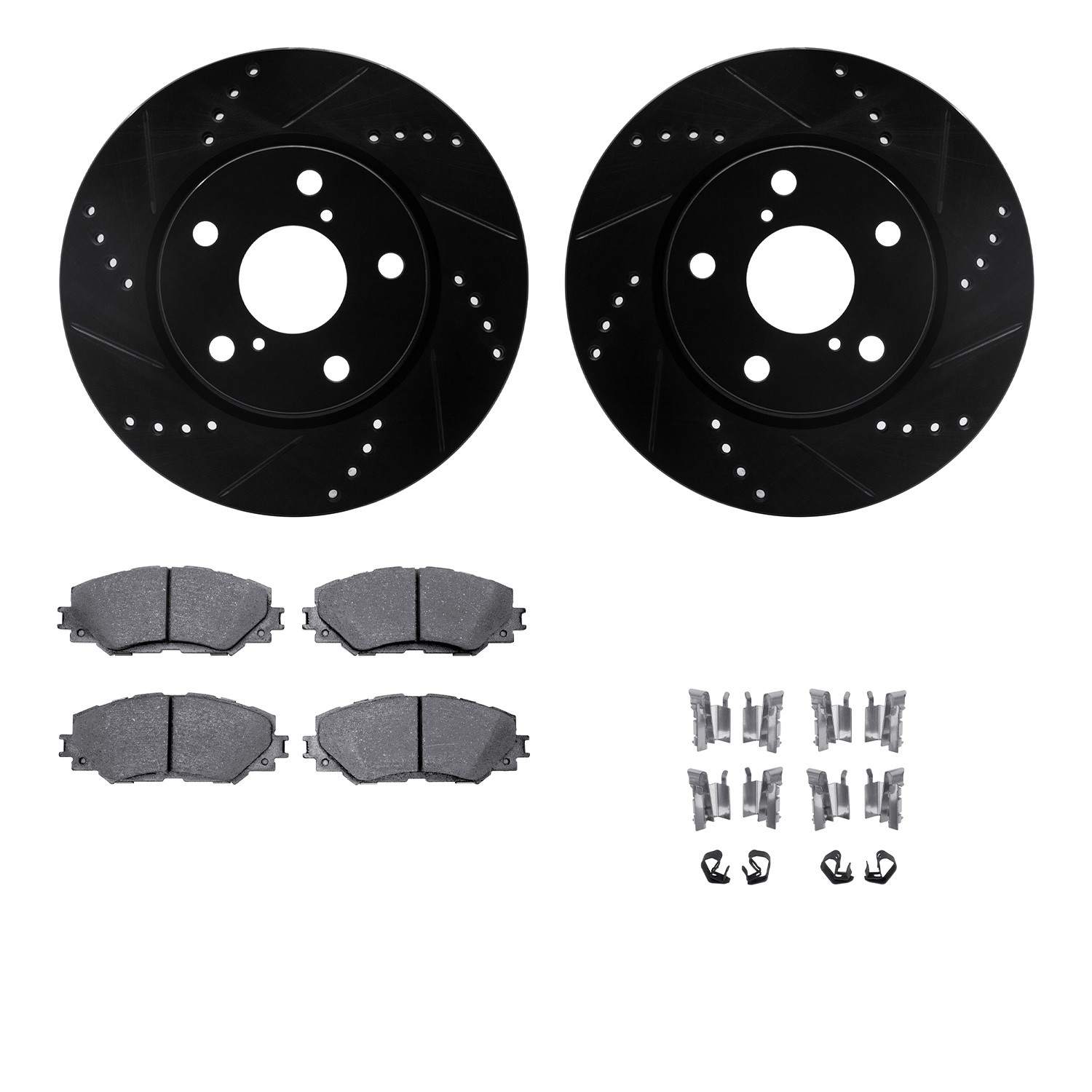 Dynamic Friction Company Disc Brake Kit 8312-76158