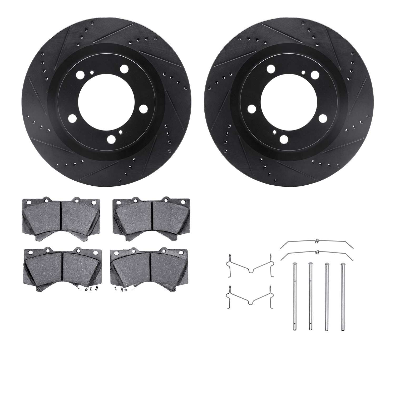 Dynamic Friction Company Disc Brake Kit 8312-76161