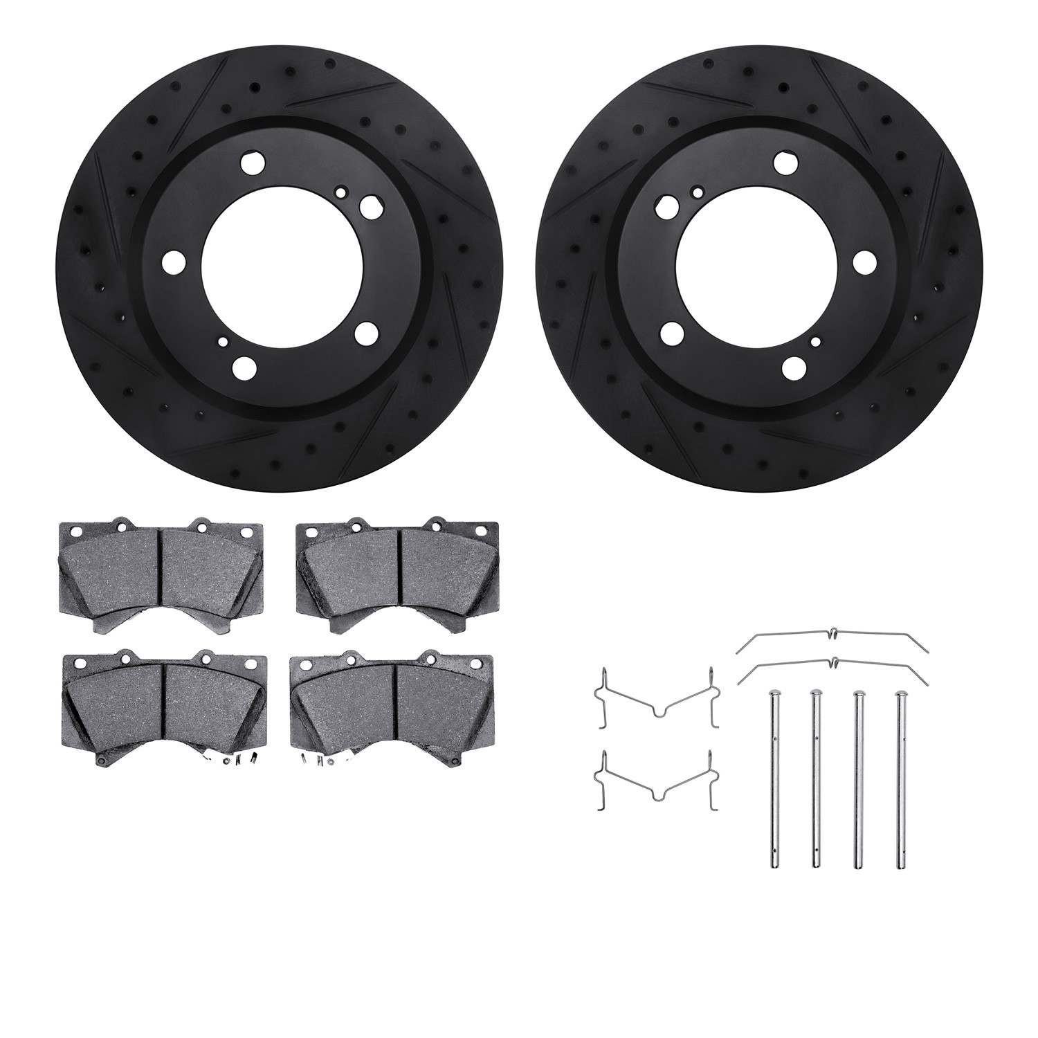 Dynamic Friction Company Disc Brake Kit 8312-76162