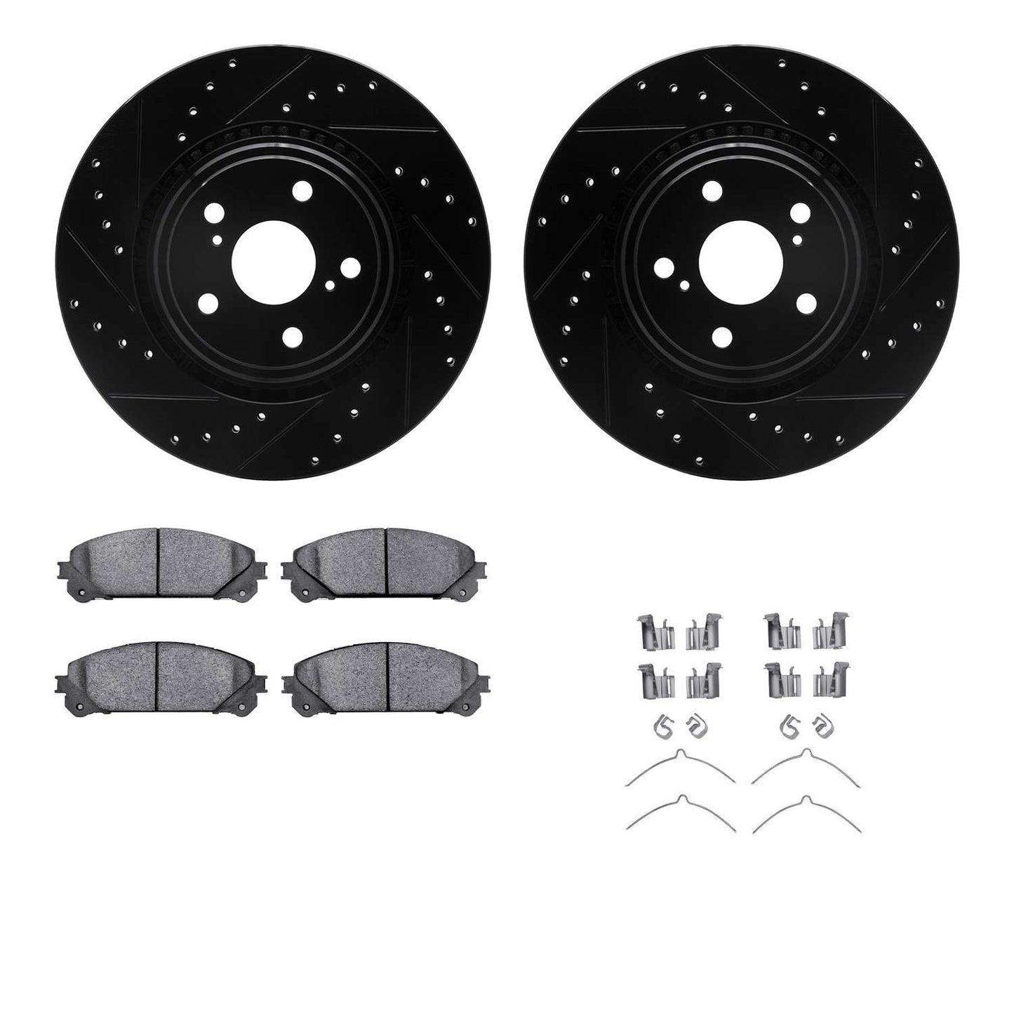 Dynamic Friction Company Disc Brake Kit 8312-76164