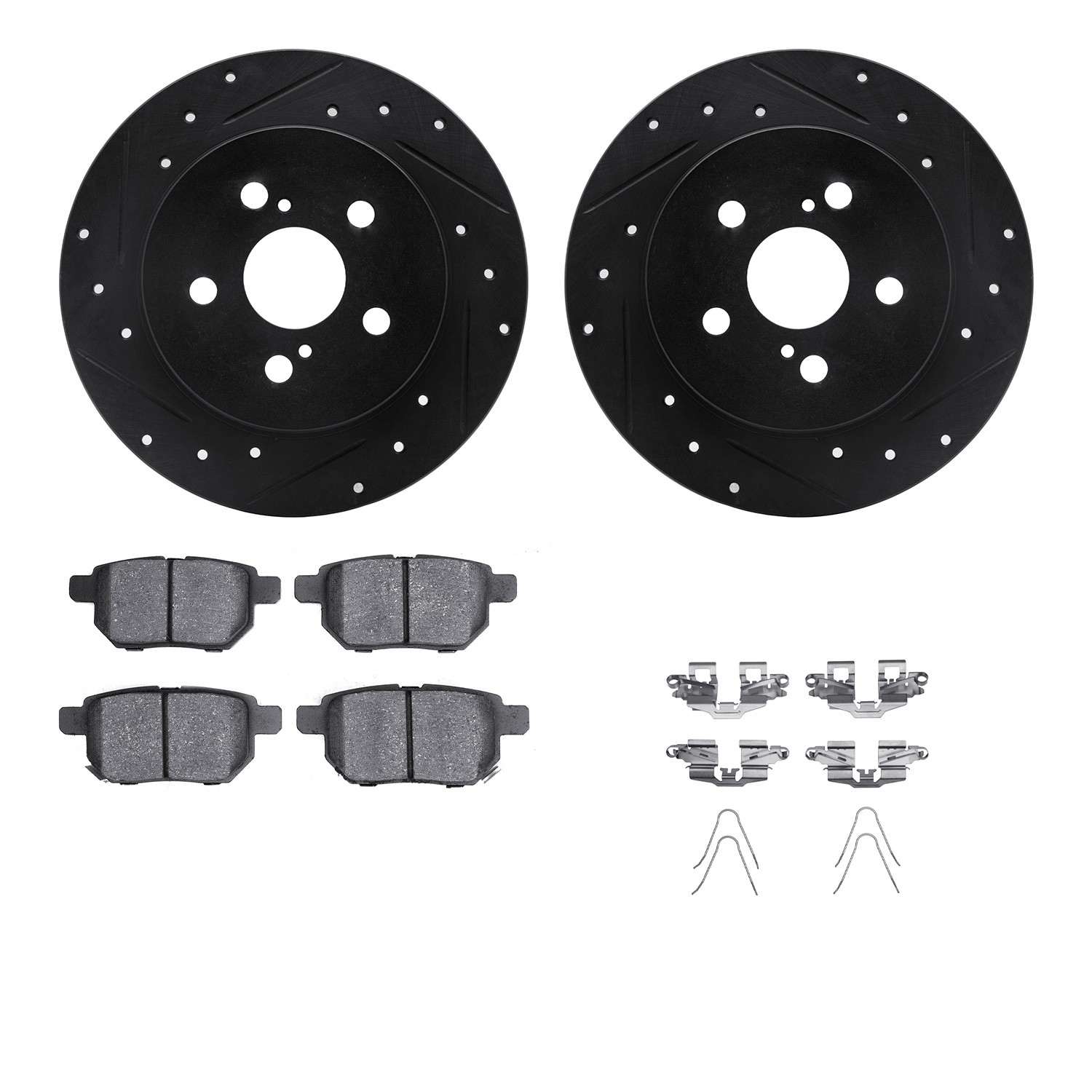 Dynamic Friction Company Disc Brake Kit 8312-76171