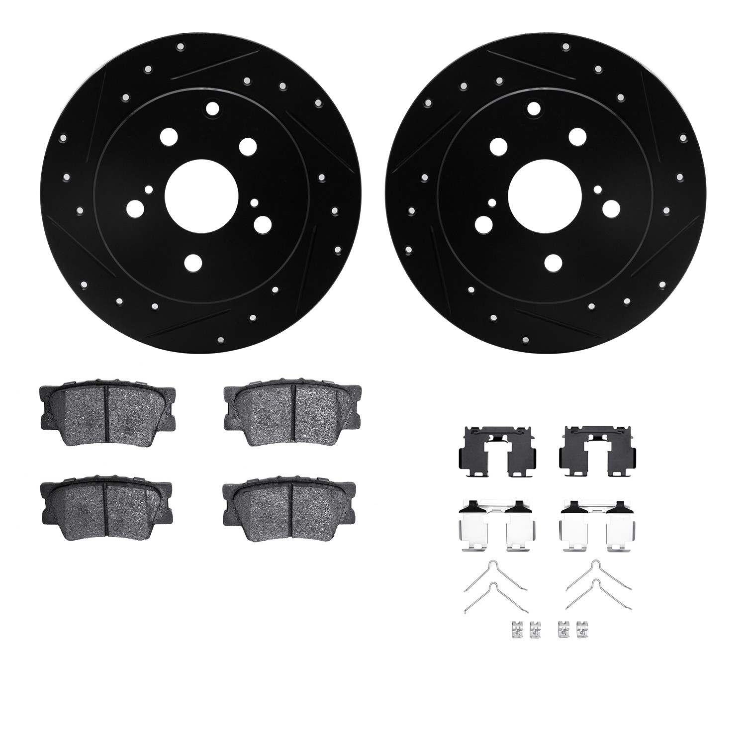 Dynamic Friction Company Disc Brake Kit 8312-76177