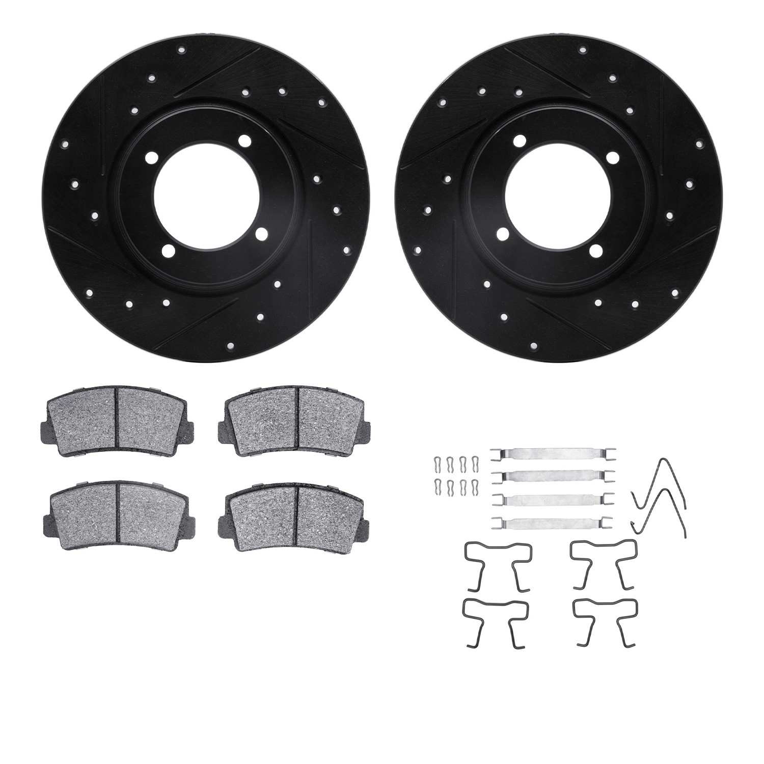 Dynamic Friction Company Disc Brake Kit 8312-80004