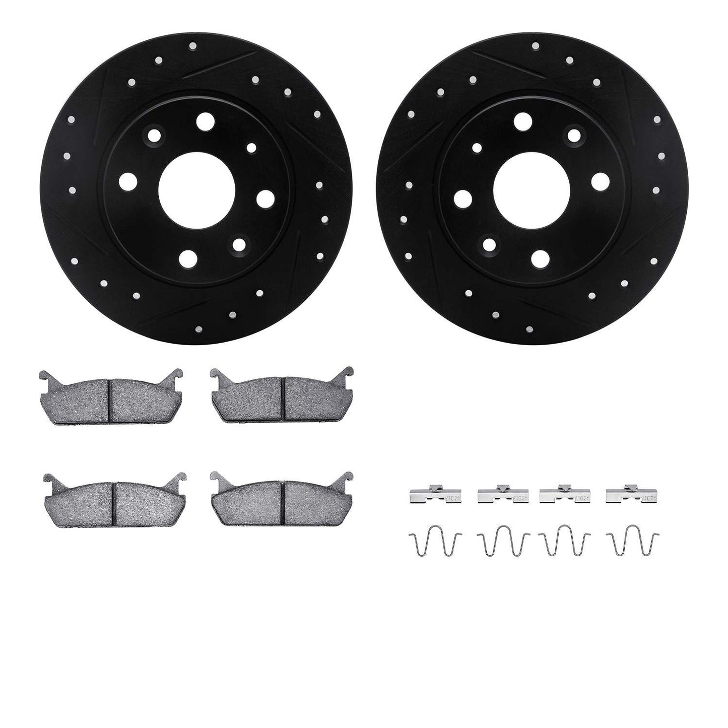 Dynamic Friction Company Disc Brake Kit 8312-80030