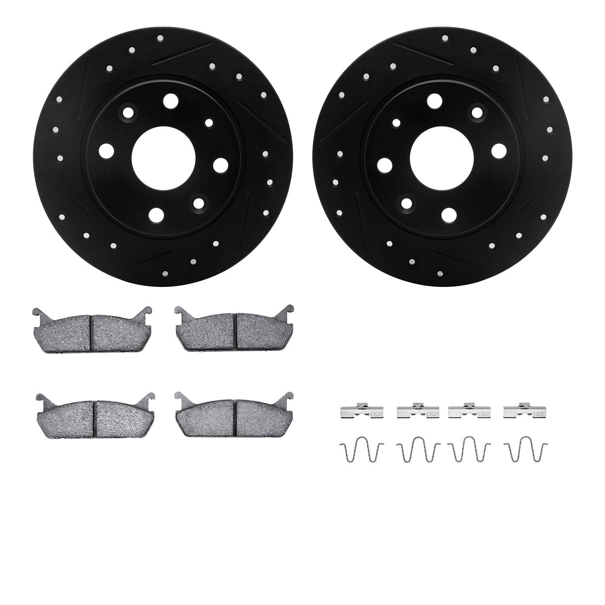 Dynamic Friction Company Disc Brake Kit 8312-80030