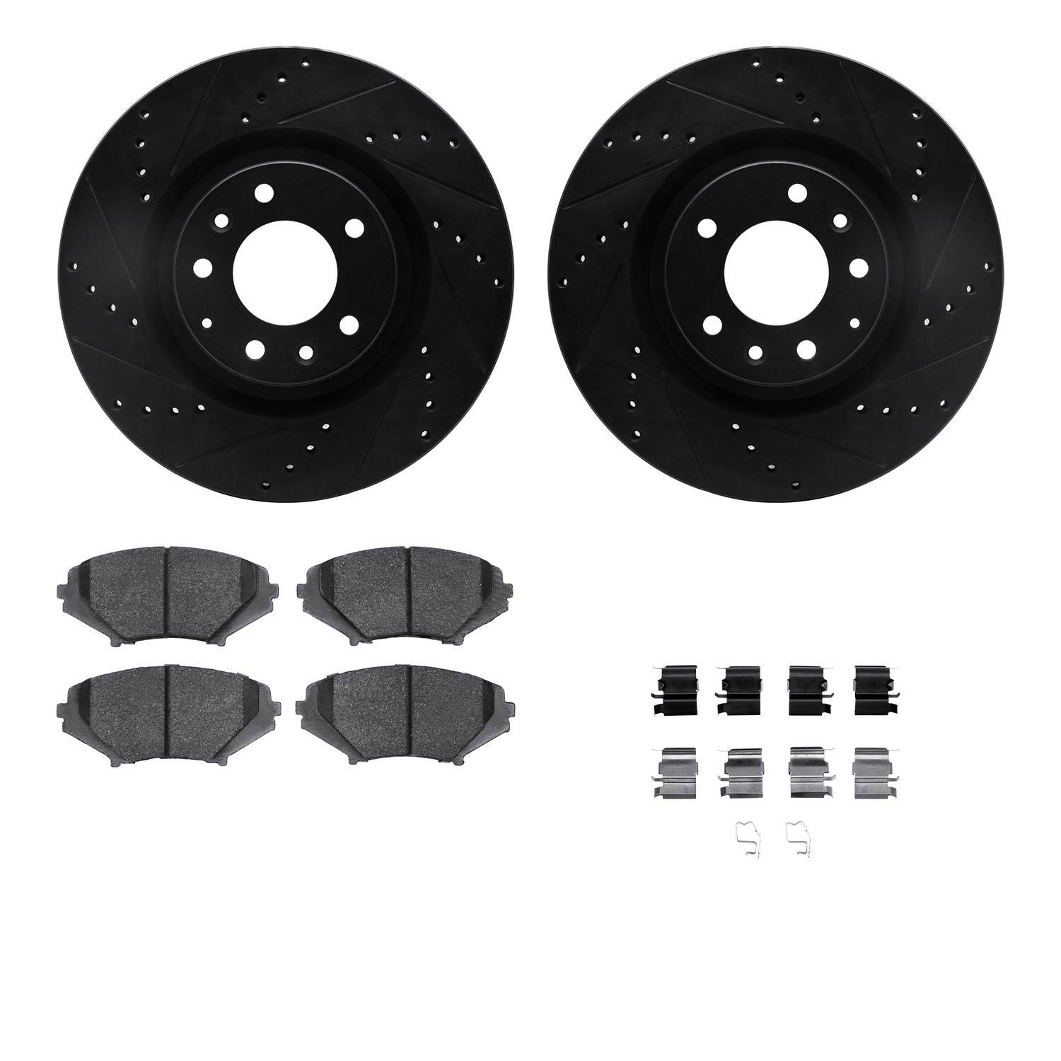 Dynamic Friction Company Disc Brake Kit 8312-80055