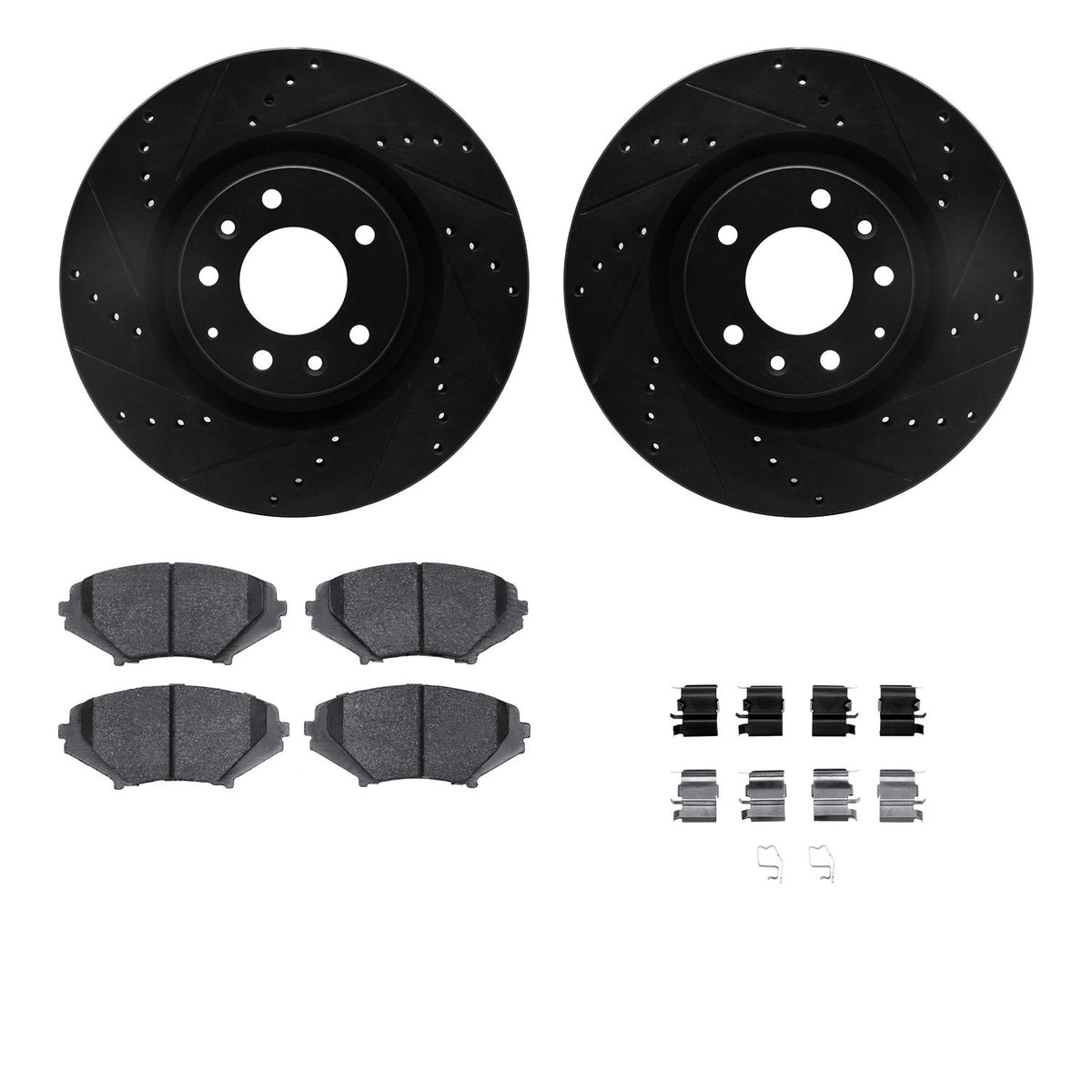 Dynamic Friction Company Disc Brake Kit 8312-80055