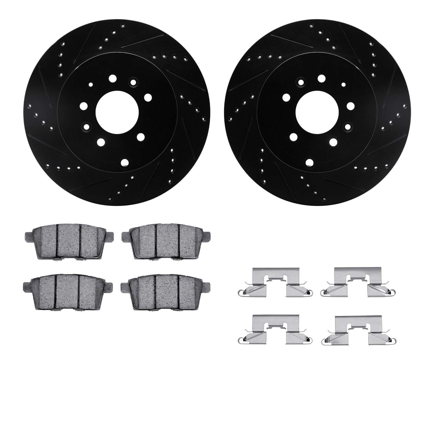 Dynamic Friction Company Disc Brake Kit 8312-80070