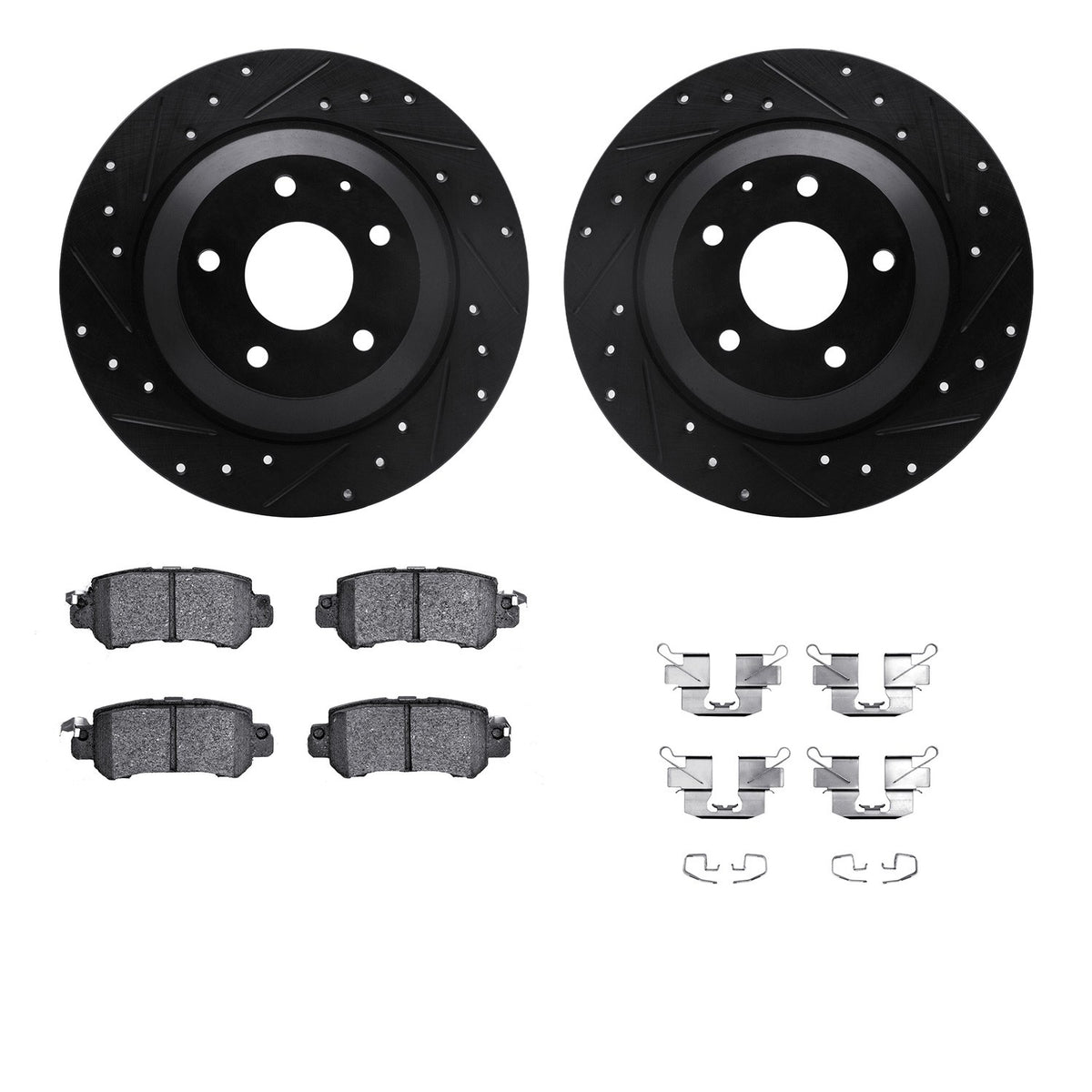 Dynamic Friction Company Disc Brake Kit 8312-80075